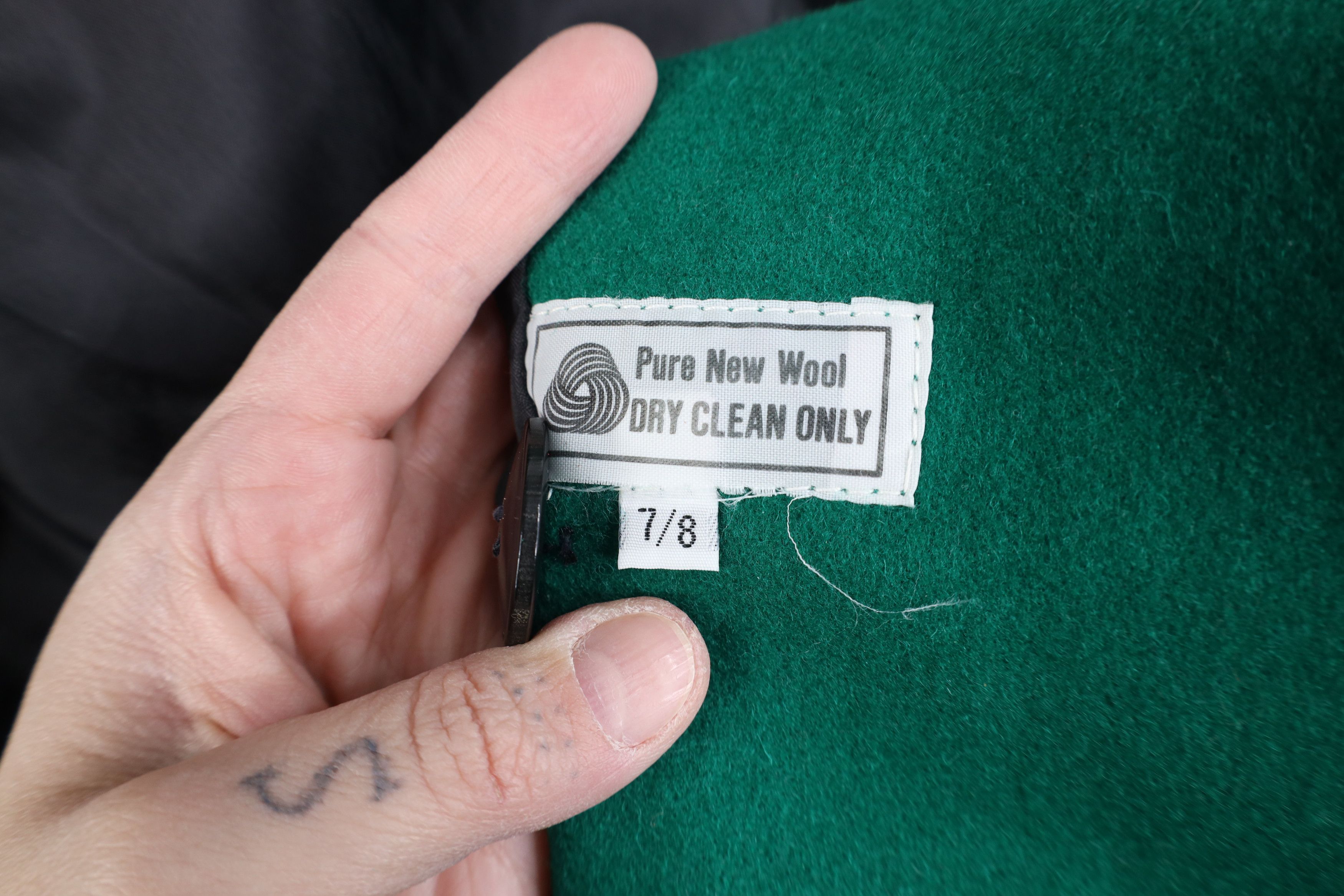 Vintage Vintage 90s Streetwear Overcoat Trench Coat Jacket Green Size M / US 6-8 / IT 42-44 - 10 Thumbnail