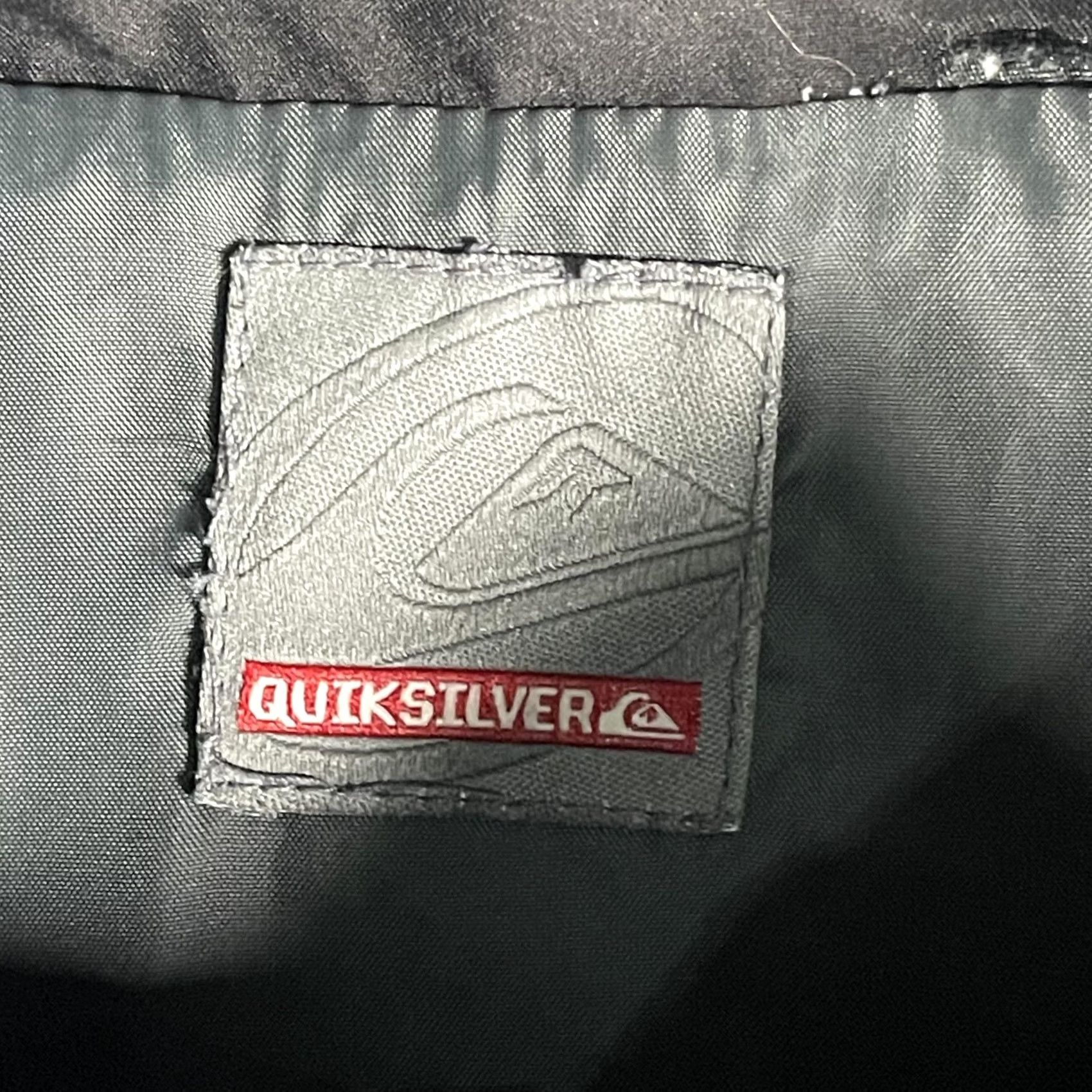 Quiksilver VINTAGE Quiksilver Jacket Mens XL Black Full Zip Lightweight Windbreaker Surf Casual Mens XL Black Size US XXL / EU 58 / 5 - 5 Thumbnail