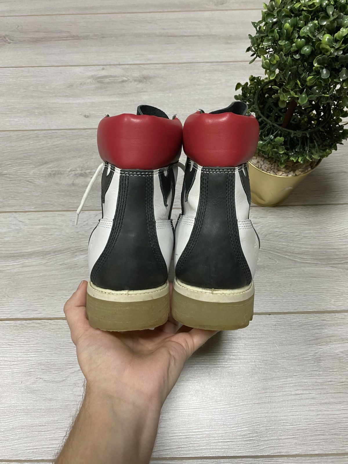 Timberland Timberland x Kabuku RARE Japan limited leather high boots Size US 9 / EU 42 - 13 Thumbnail