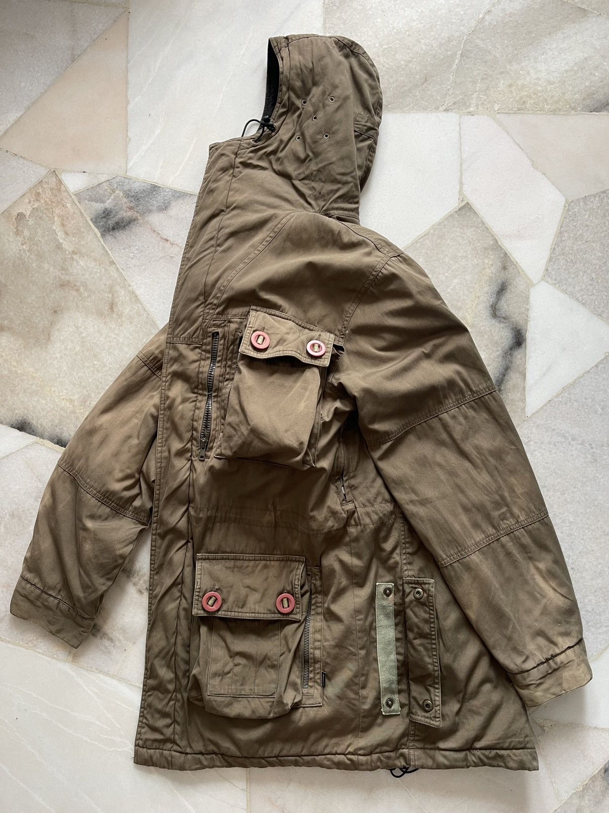 Stussy 2000s Old Stussy Multipocket Army Style Jacket #98 Size US L / EU 52-54 / 3 - 8 Thumbnail