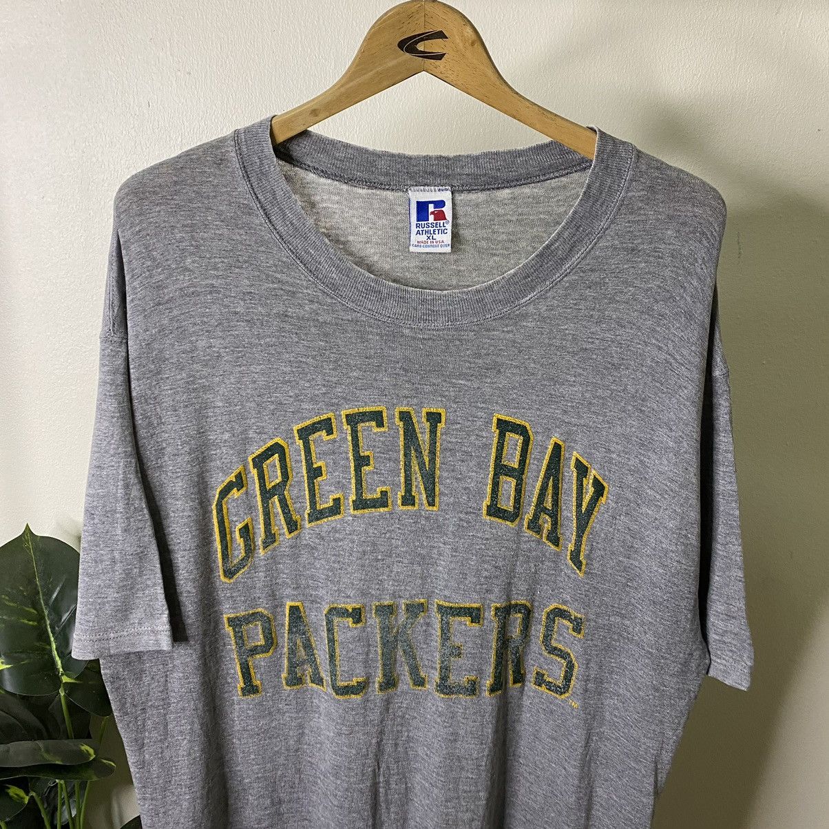 NFL × Russell Athletic × Vintage 1990s Russell Athletics x Green Bay Packers NFL Made in USA Size US XL / EU 56 / 4 - 2 Thumbnail