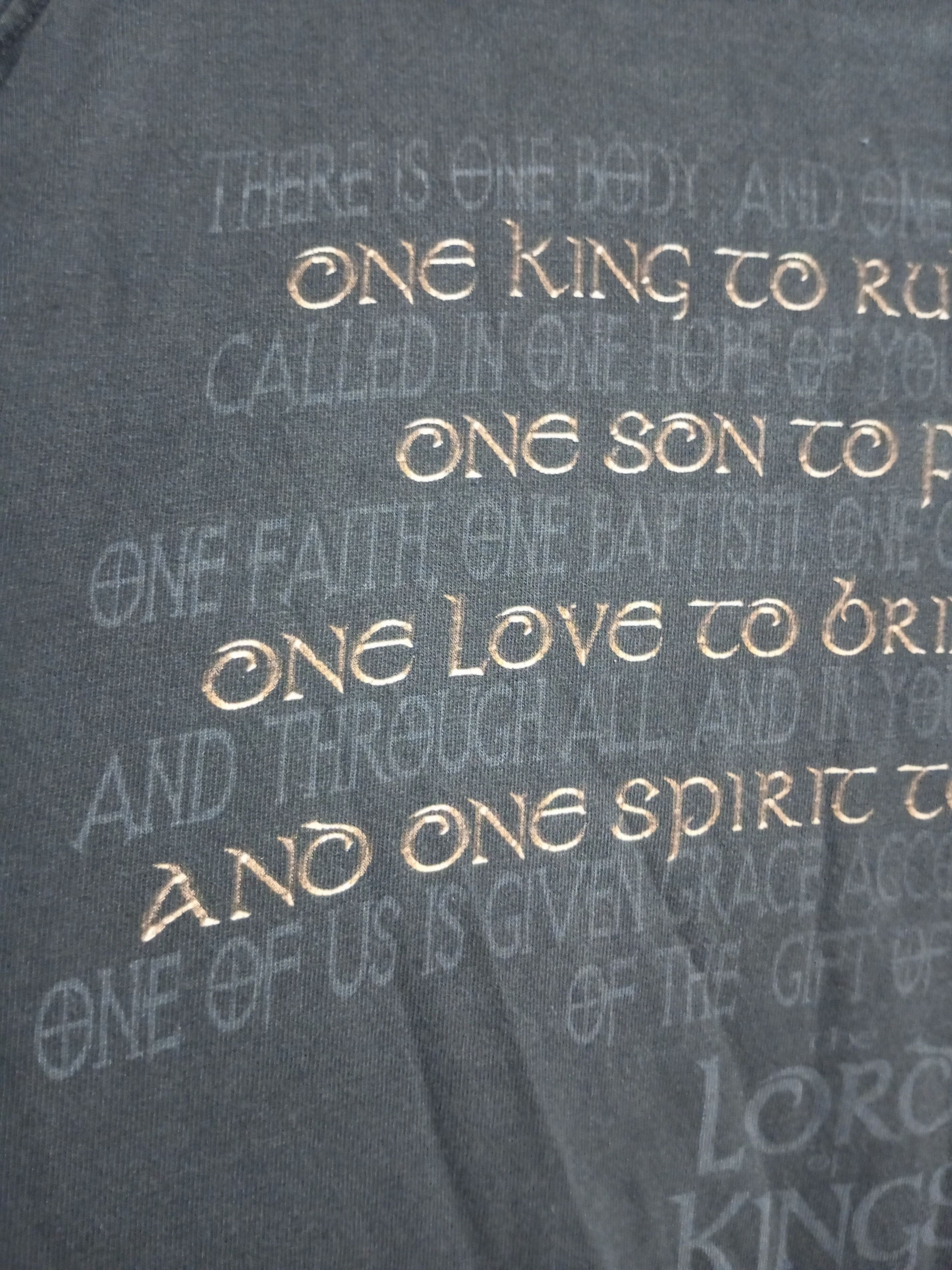 If Six Was Nine Vintage the lord of king sun fadded jesus tee Size US M / EU 48-50 / 2 - 7 Thumbnail