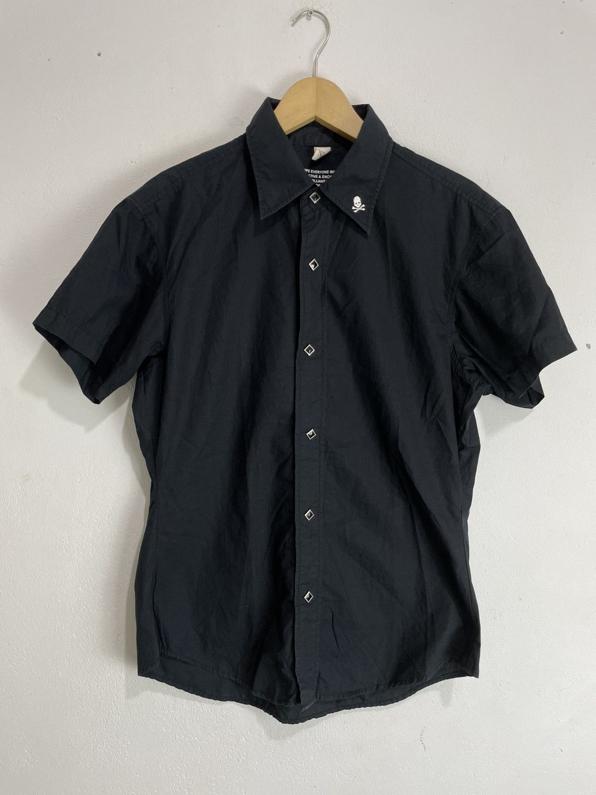 Hysteric Glamour Dailynews Skull Gothic Shirt ifsixwasnine Lgb styled Size US S / EU 44-46 / 1 - 2 Thumbnail