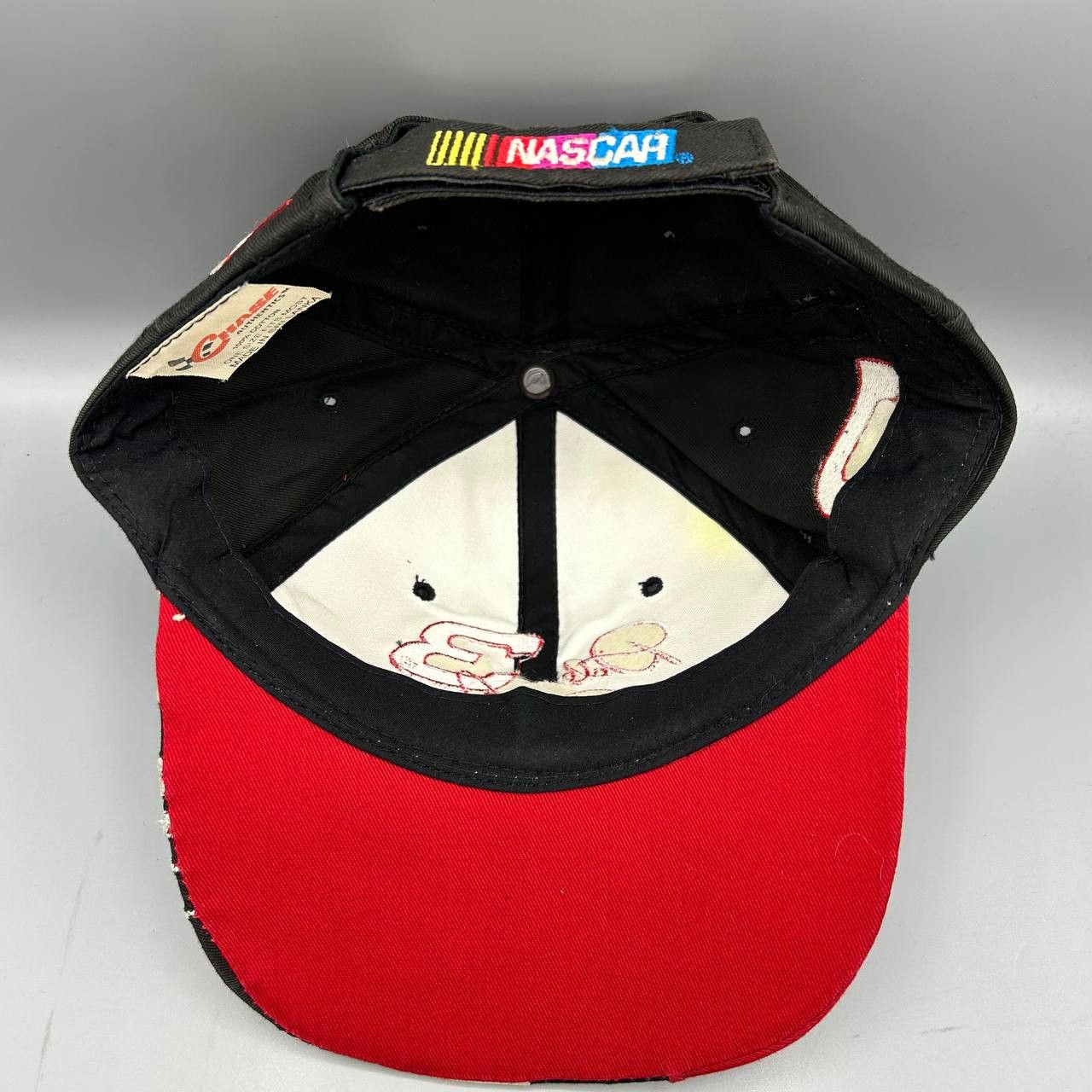 Chase Authentics Vintage Dale Earnhardt #3 Racing Nascar Hat Strap Back Cap Size ONE SIZE - 2 Thumbnail