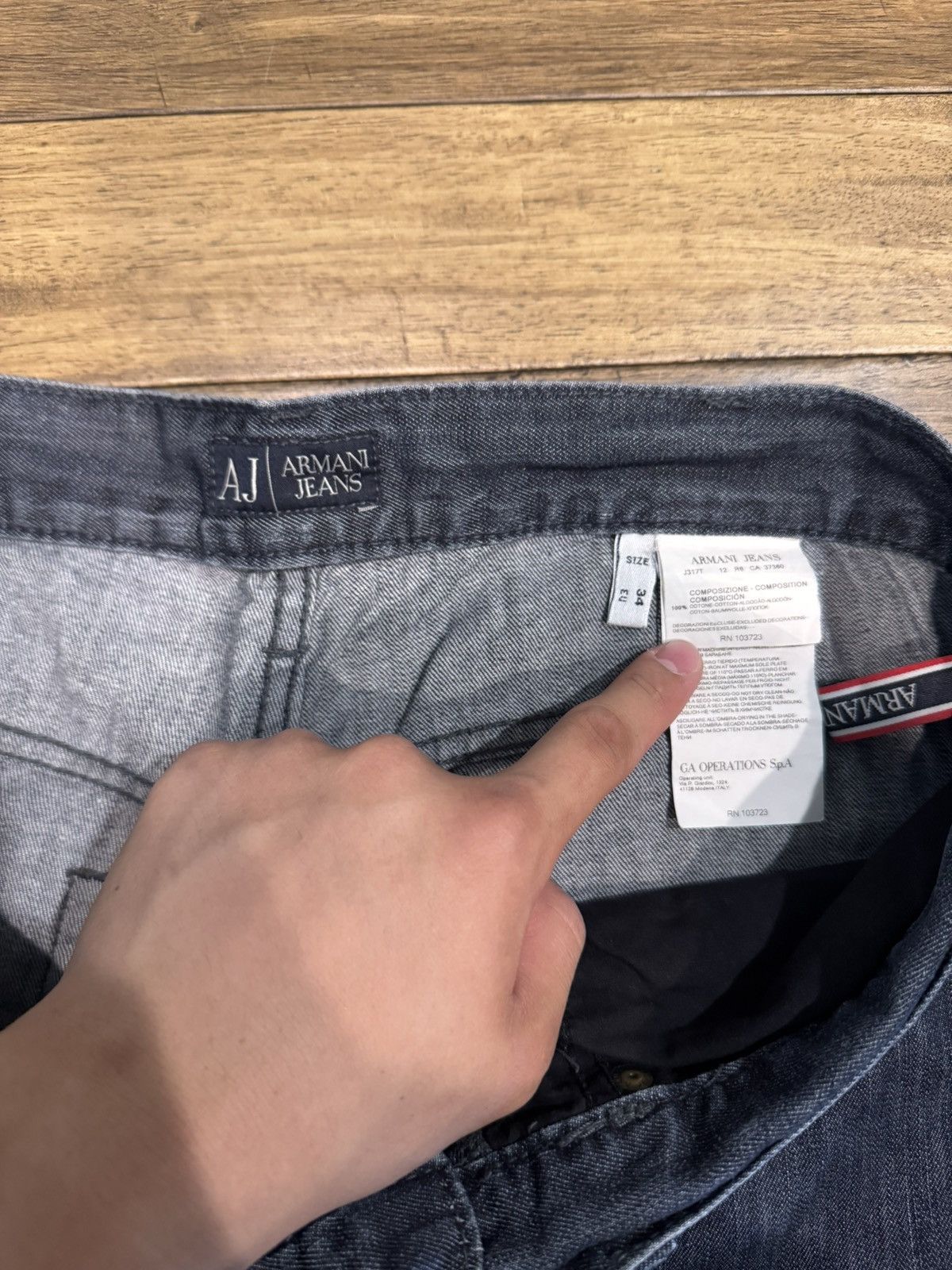 Armani Armani Bootcut Jeans Size US 34 / EU 50 - 3 Thumbnail