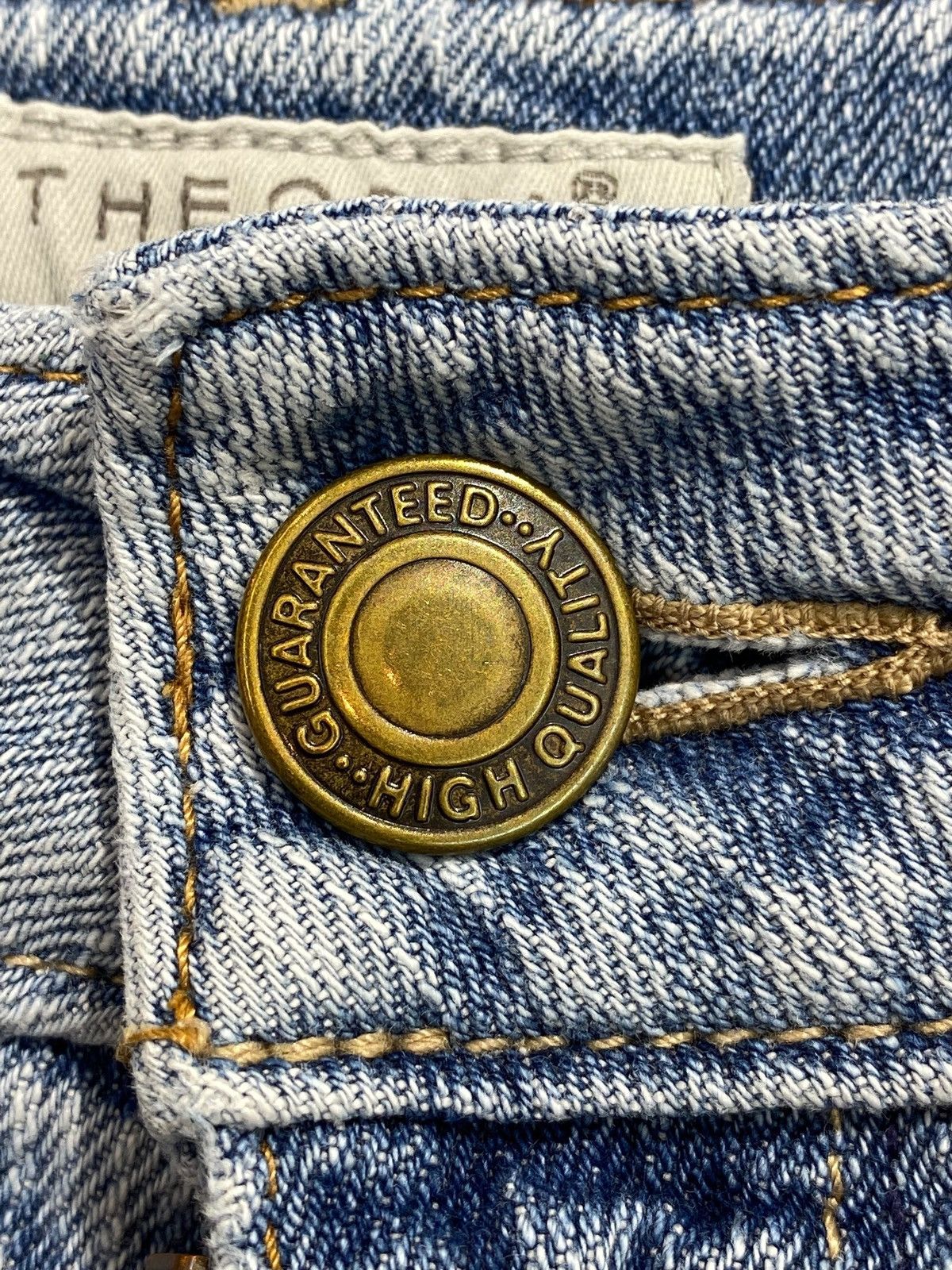 Japanese Brand Japanese Brand Faded Wash Style Flare Jeans Size US 31 - 12 Thumbnail