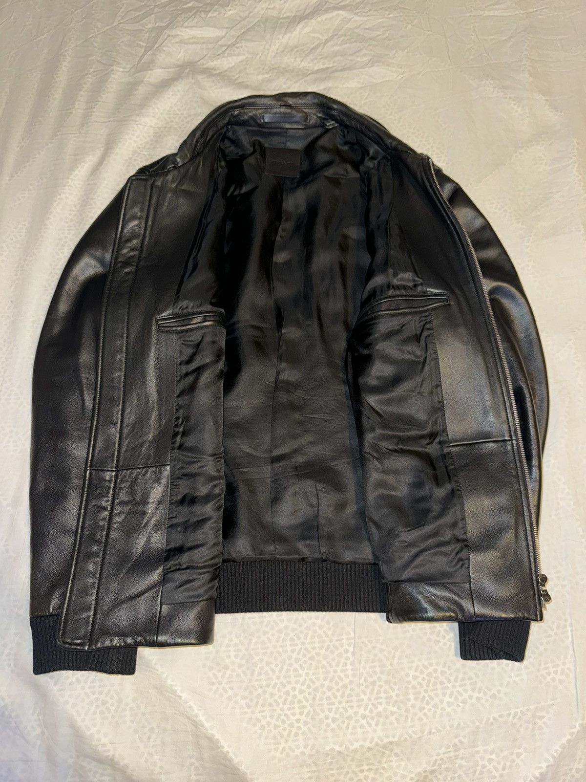 Theory Theory MEN's leather jacket Size US L / EU 52-54 / 3 - 6 Thumbnail
