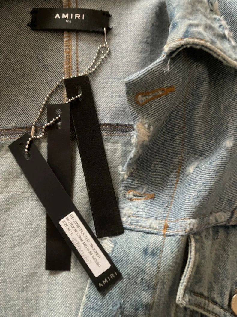 Amiri Amiri cowboy destroys jacket-2506 Size US M / EU 48-50 / 2 - 3 Thumbnail