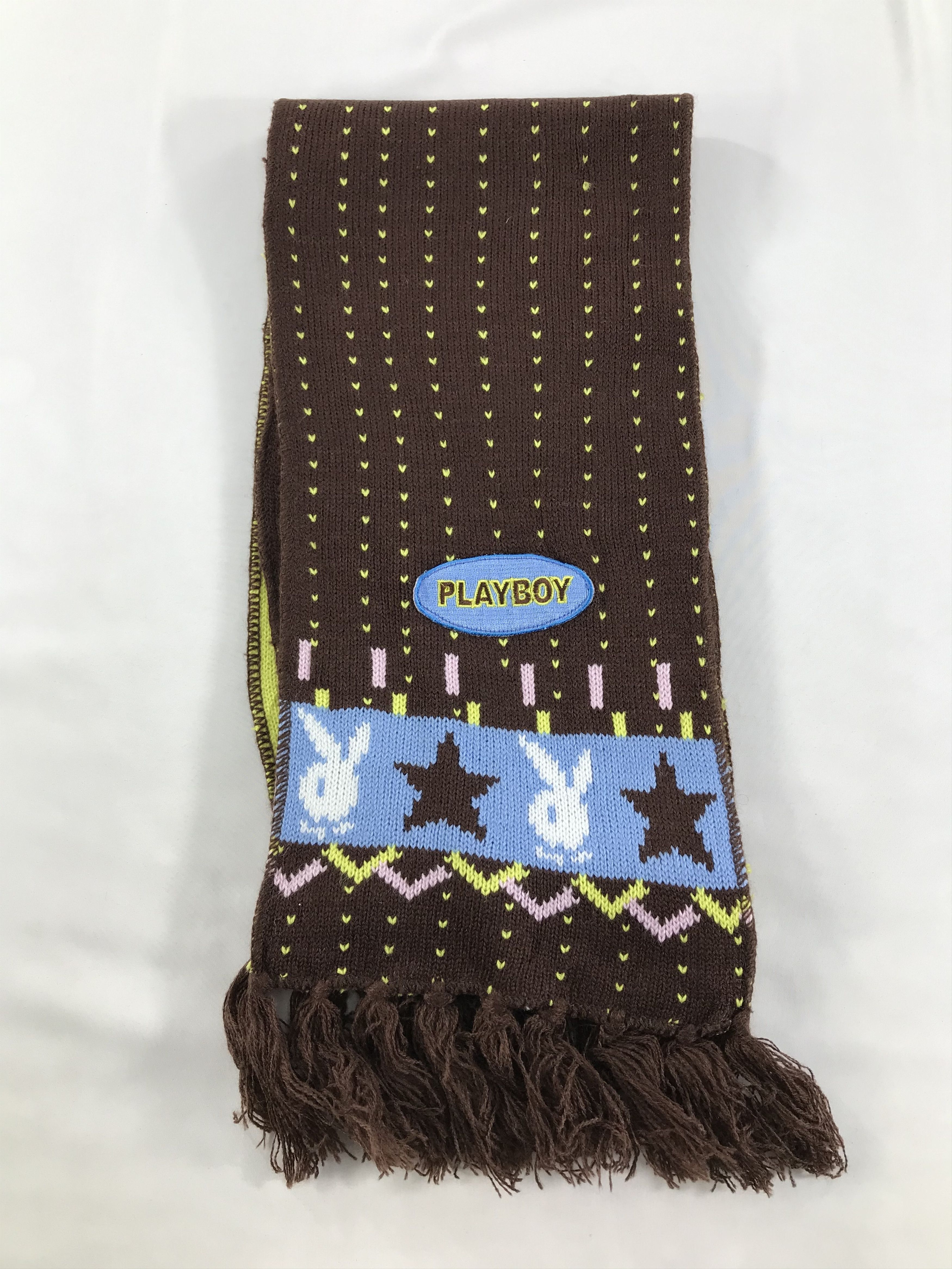 Playboy Vintage Playboy Scarf/Muffler/Neckwear MF1350 Size ONE SIZE - 2 Thumbnail