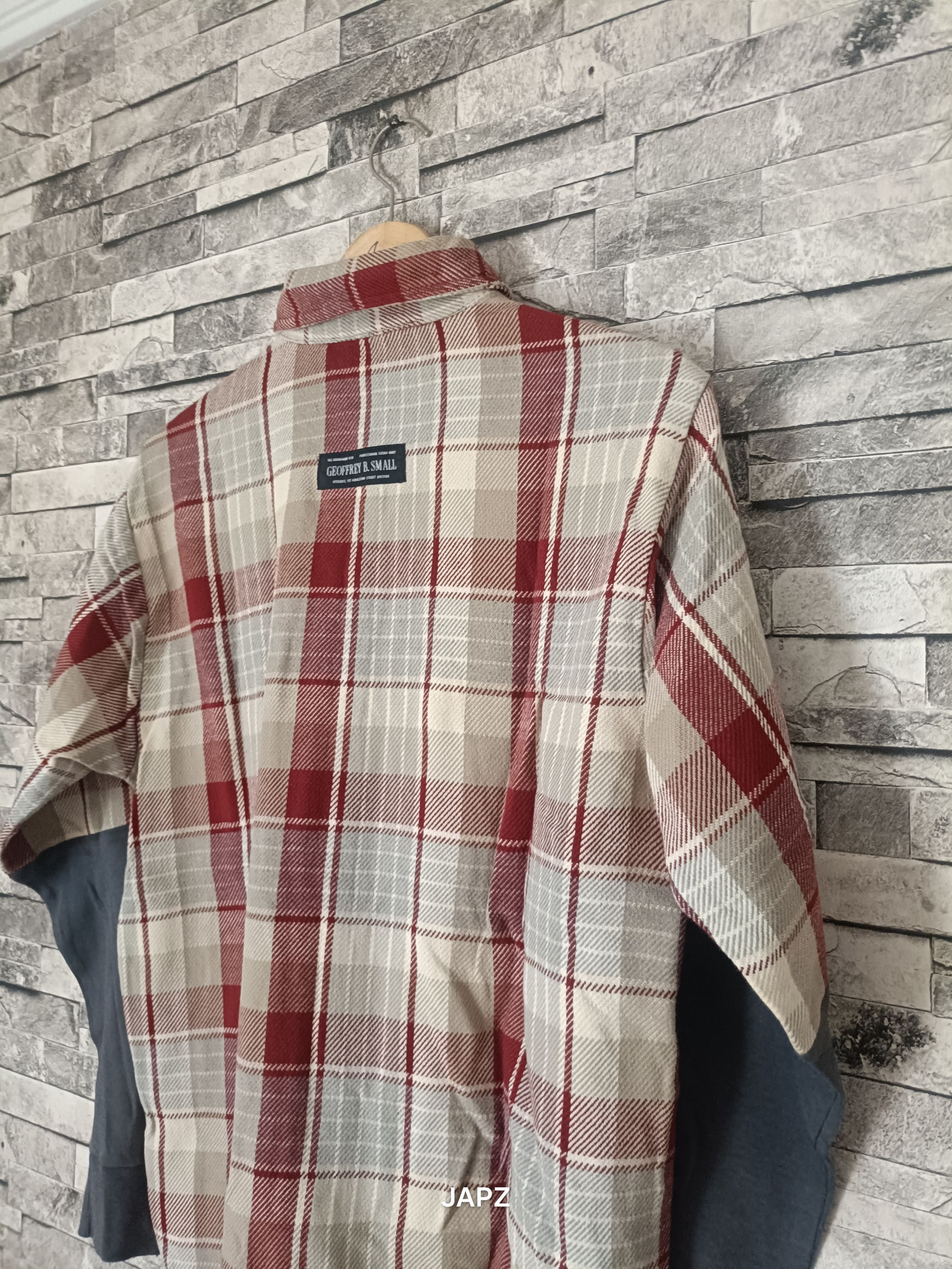 Geoffrey B. Small Vintage Geoffrey B. Small flannel shirt Boston atelier era Size US L / EU 52-54 / 3 - 6 Thumbnail