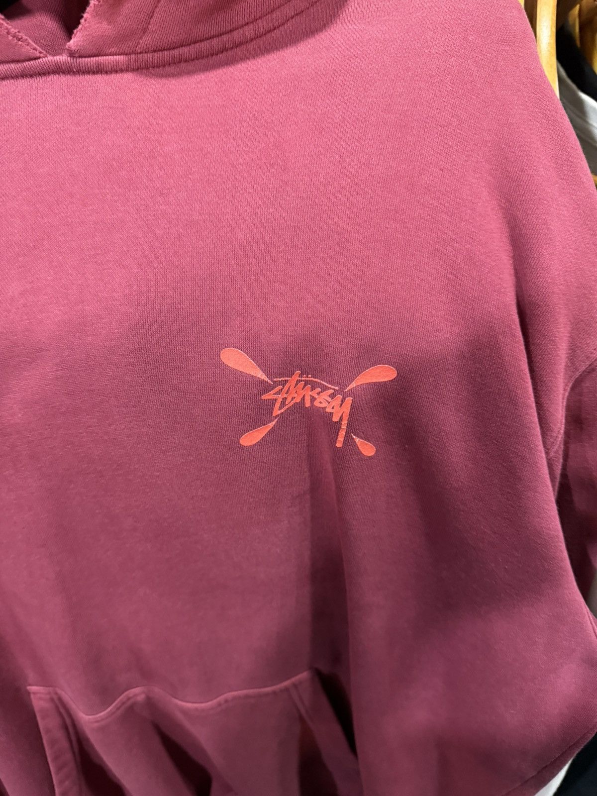 Stussy VINTAGE STUSSY BACKHIT SPELLOUT HOODIE USA Size US XL / EU 56 / 4 - 4 Thumbnail