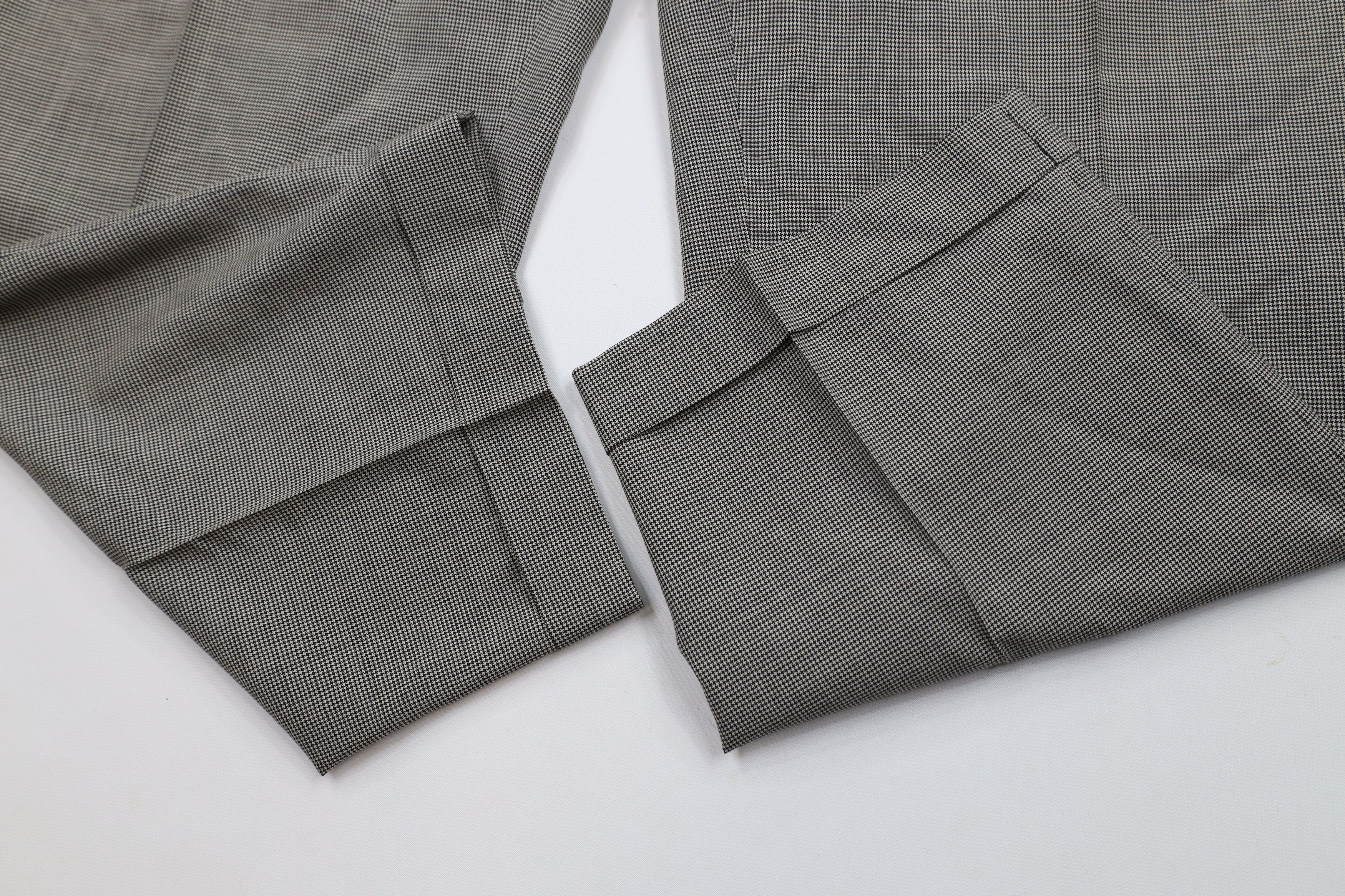Vintage Vintage 90s Streetwear Houndstooth Wide Leg Chino Pants Size US 38 / EU 54 - 5 Thumbnail