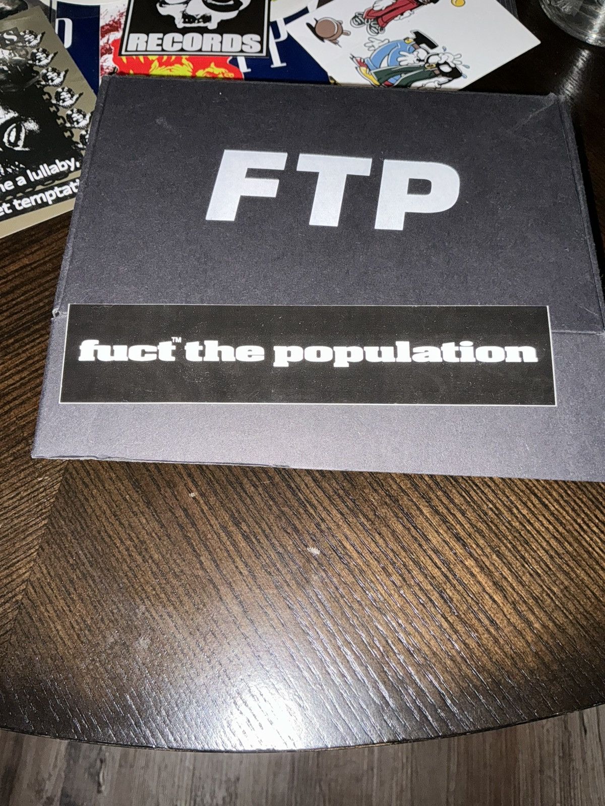 Fuck The Population FTP Sticker Size ONE SIZE - 2 Thumbnail