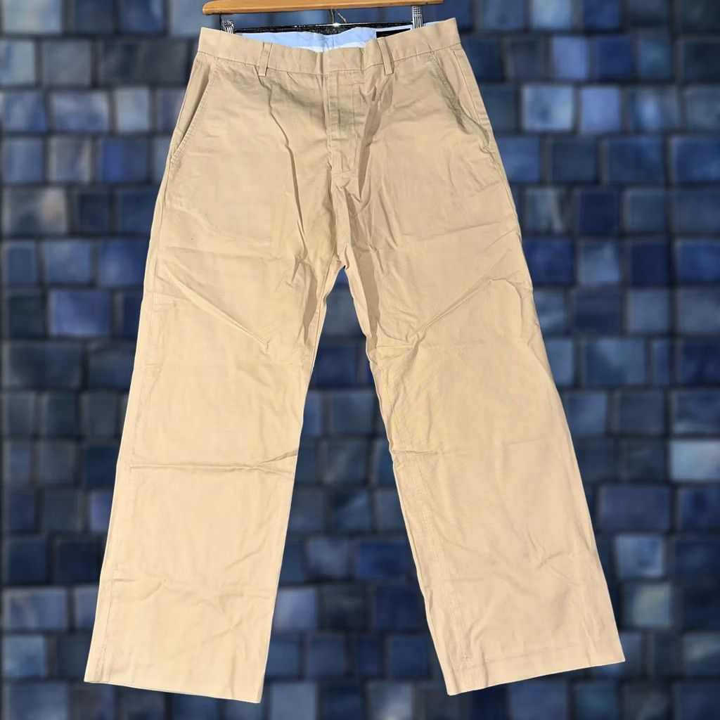 Banana Republic Banana Republic Dress Chino Pants Mens 34 Tan Cotton Straight Leg Pockets Size US 34 / EU 50 - 1 Thumbnail
