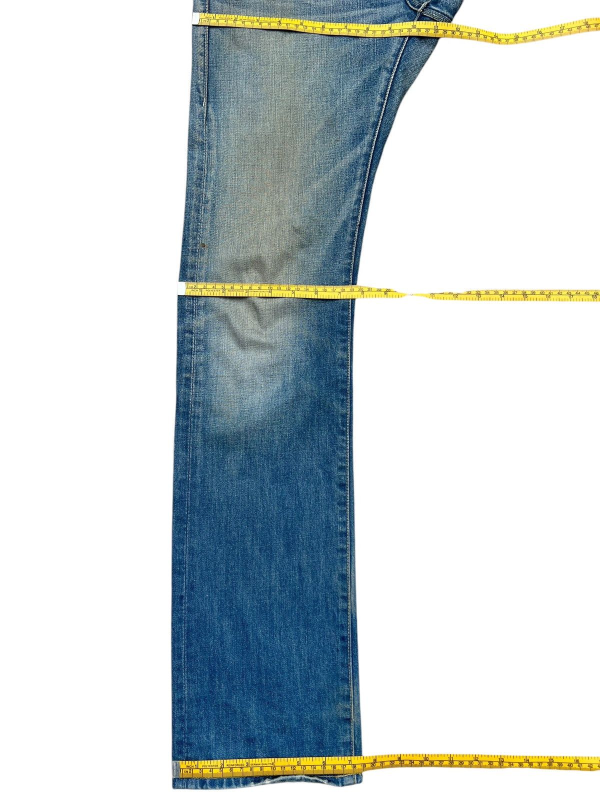 Johnbull John Bull Japan Mudwash Distressed Denim Jeans 30x33 Size US 30 / EU 46 - 14 Thumbnail
