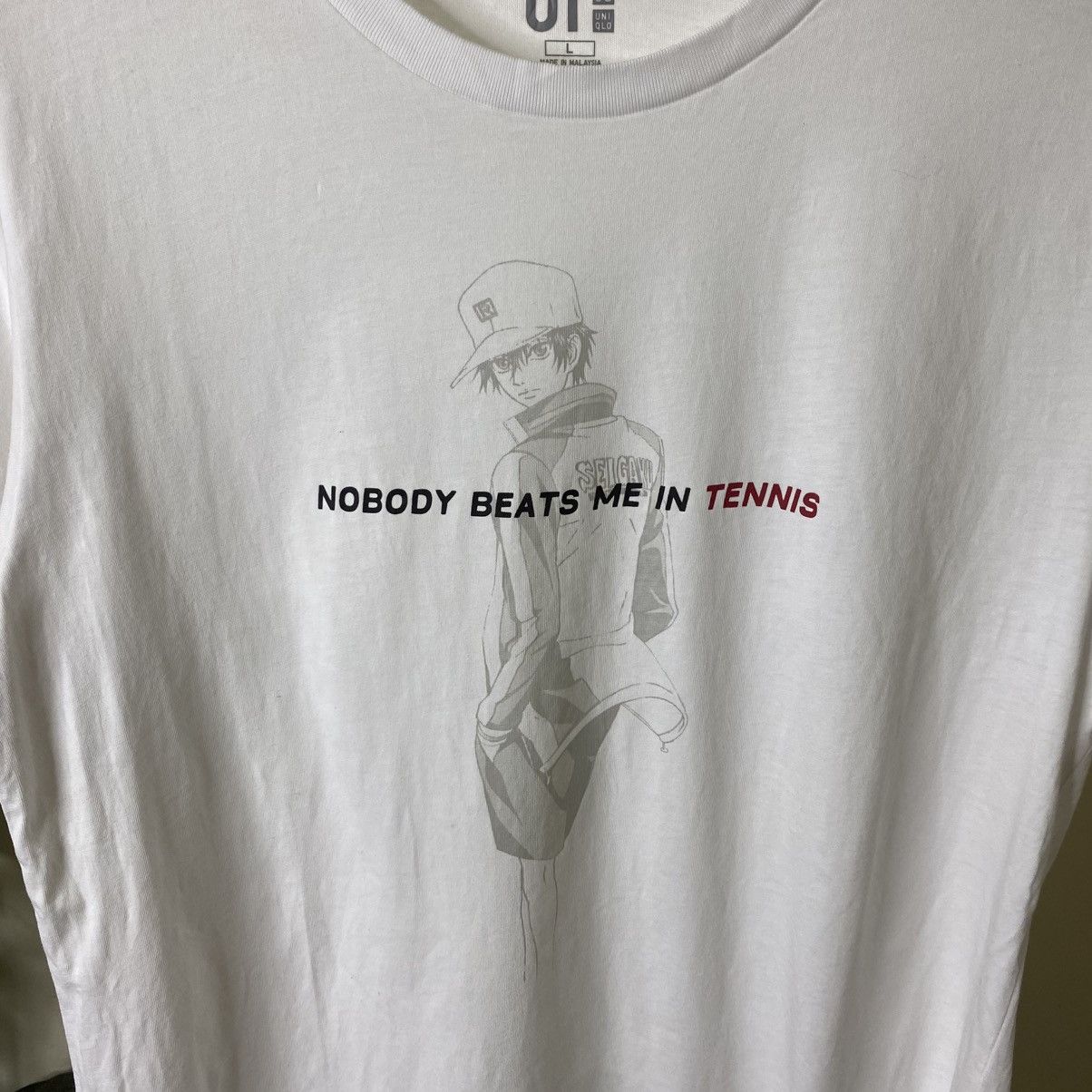 Uniqlo Anime Prince Of Tennis Seigaku Japanese Manga Series Tshirt Size US M / EU 48-50 / 2 - 2 Thumbnail