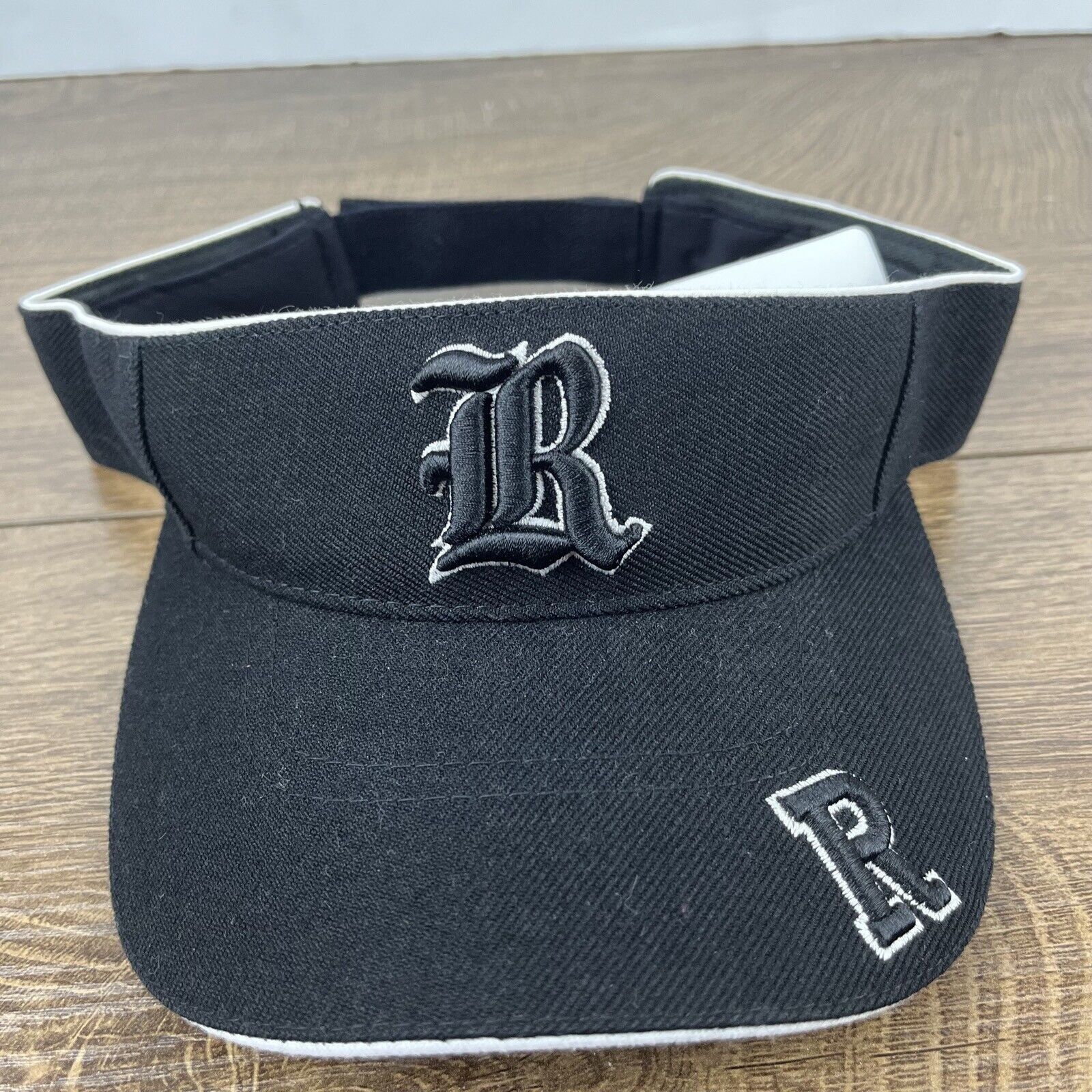 Other Richmond Visor Hat Black Hat Adjustable Richmond Virginia Ad Size ONE SIZE - 4 Thumbnail