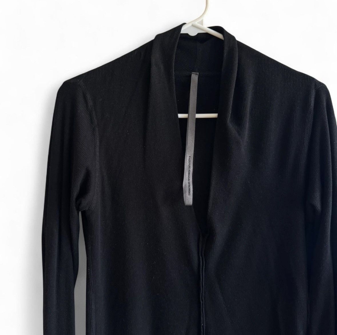 Kazuyuki Kumagai Attachment Attachment V neck double layer sweater Size US M / EU 48-50 / 2 - 3 Thumbnail