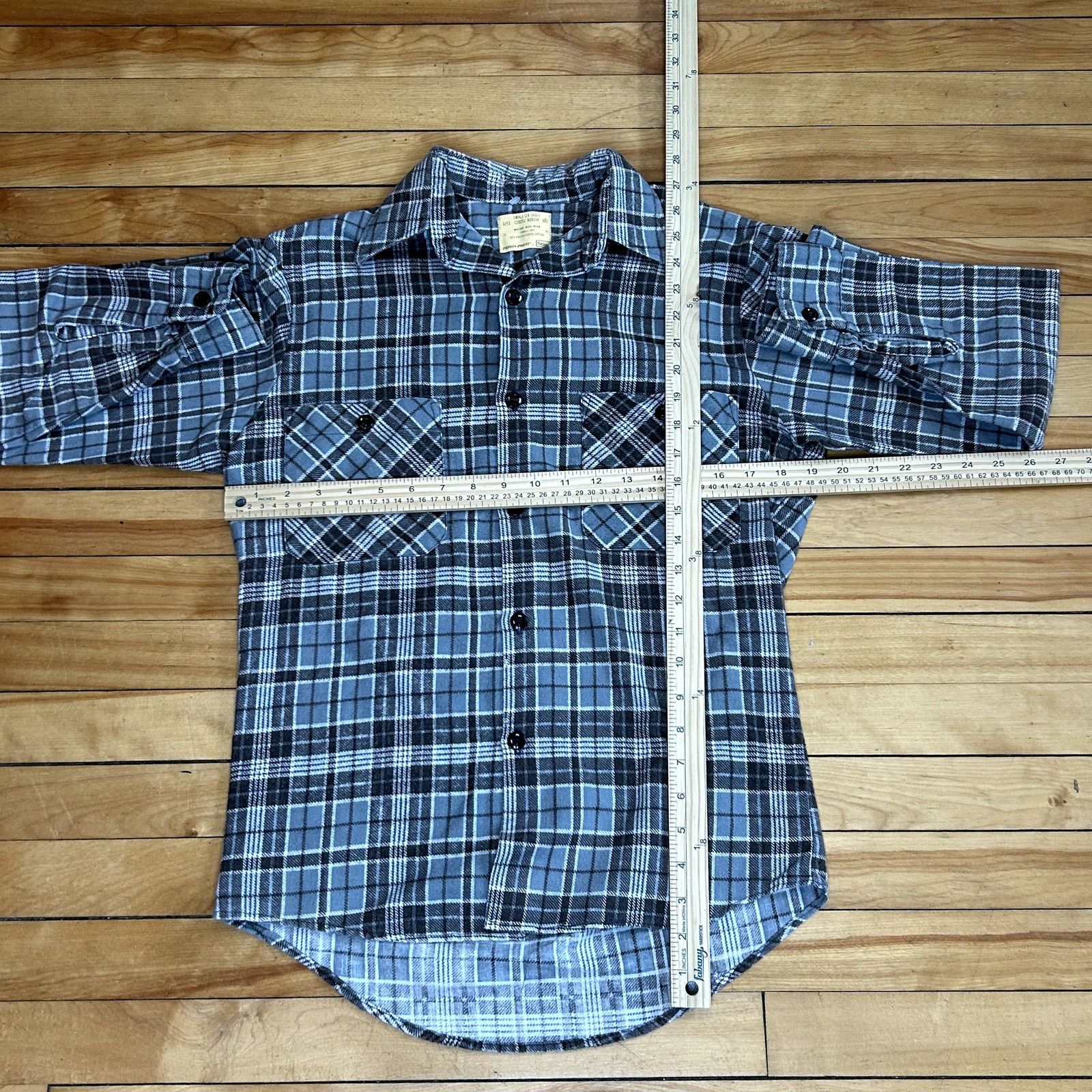Sears Vintage Perma Prest Sears Flannel Small Size US S / EU 44-46 / 1 - 3 Thumbnail