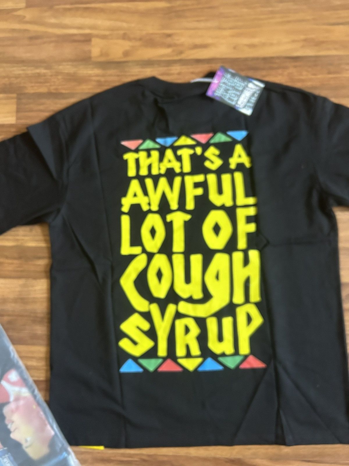Awful Lot of Cough Syrup Awful Lot Of Cough Syrup Black Tshirt Size US L / EU 52-54 / 3 - 5 Thumbnail