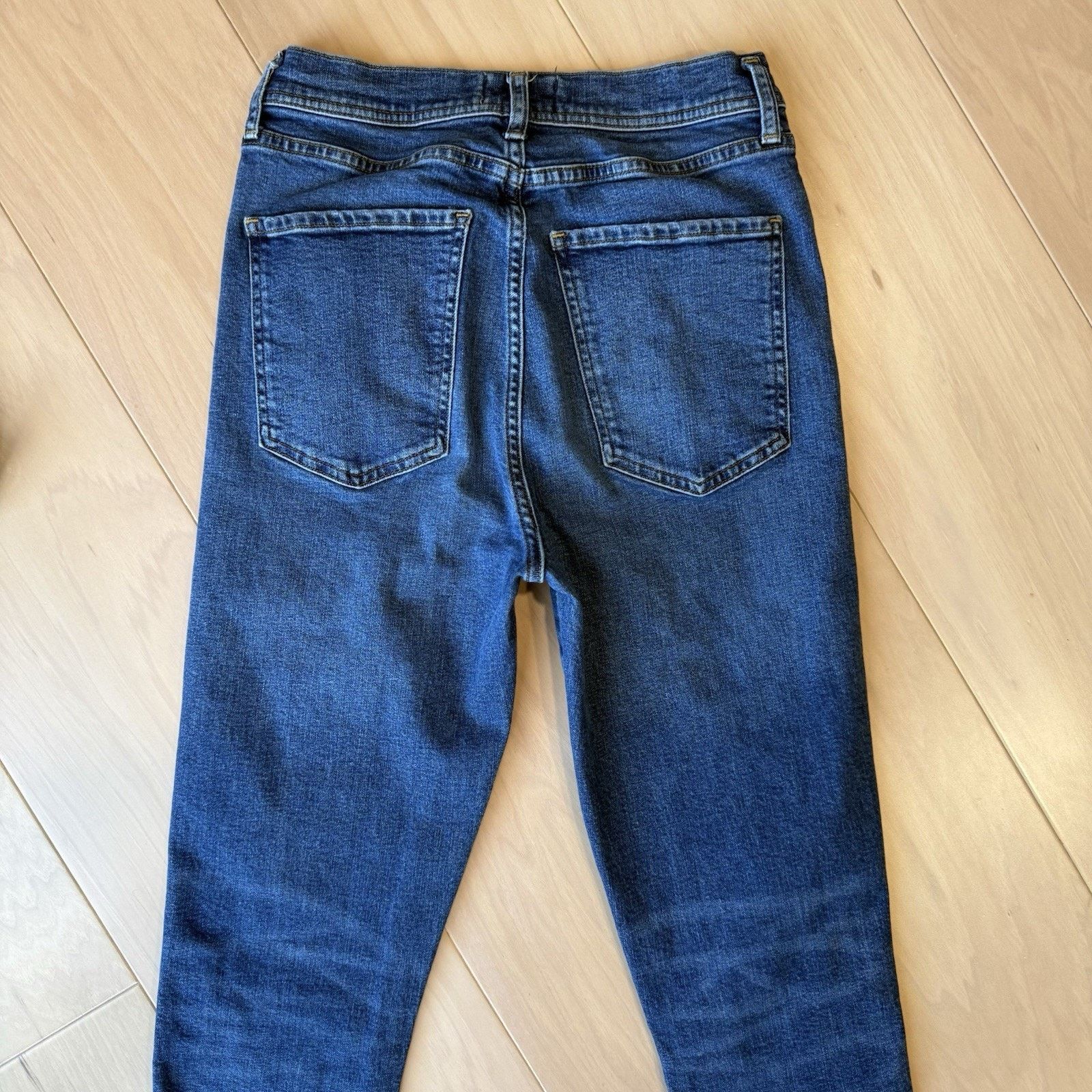 Agolde Agolde Roxanne Super High Rise Skinny Jeans Women's 26 Blue Size 26" / US 2 / IT 38 - 8 Thumbnail