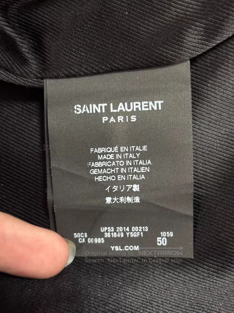 Saint Laurent Paris Saint Laurent Paris Leopard Print Leather Jacket i Size US M / EU 48-50 / 2 - 4 Thumbnail