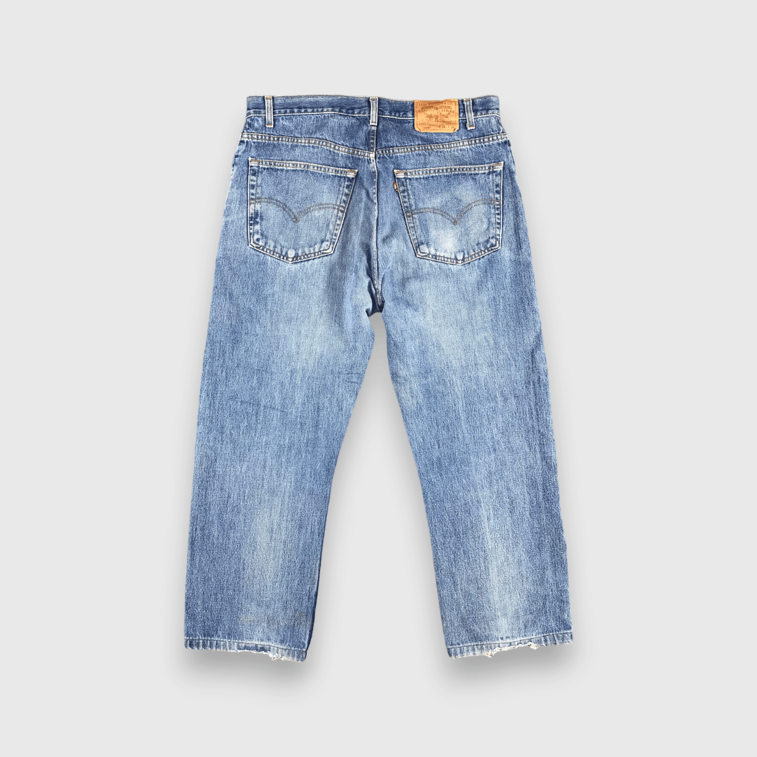 Levi's 90s Vintage Blue Wash Levis 505 Jeans-J1556 Size US 38 / EU 54 - 2 Thumbnail