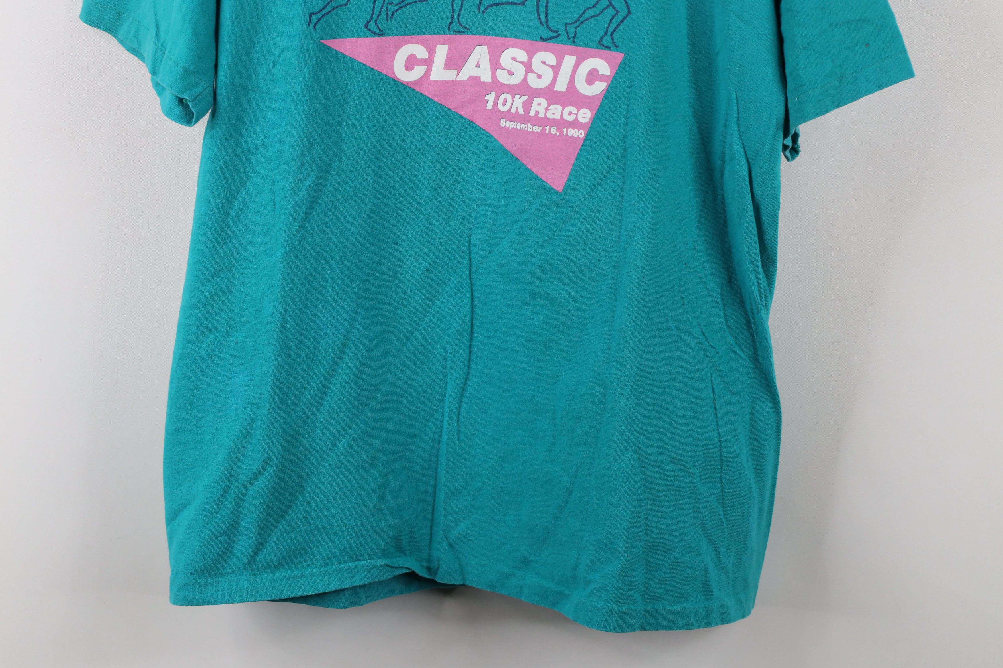Vintage Vintage 90s Country Classic 10k Road Race Running T-Shirt Size US XL / EU 56 / 4 - 3 Thumbnail