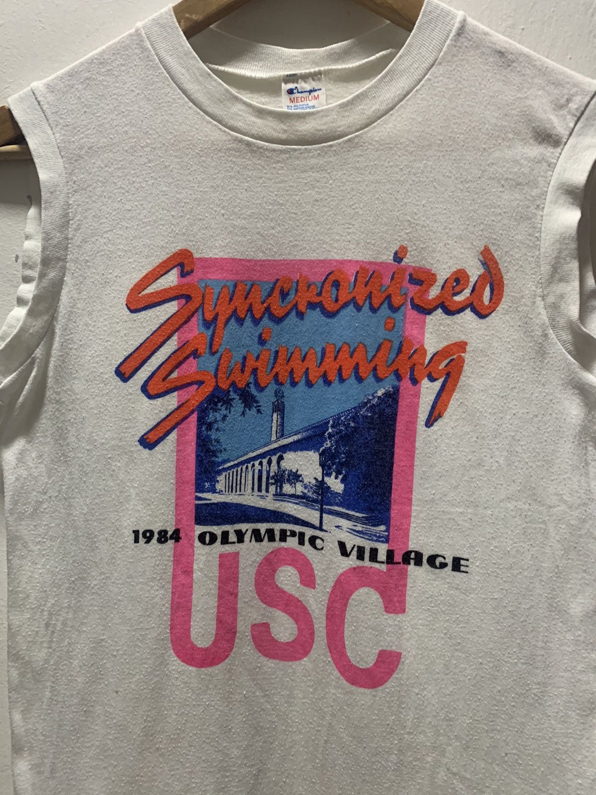 Champion Vintage Champion 1984 Olympic village t-shirt Size US M / EU 48-50 / 2 - 5 Thumbnail