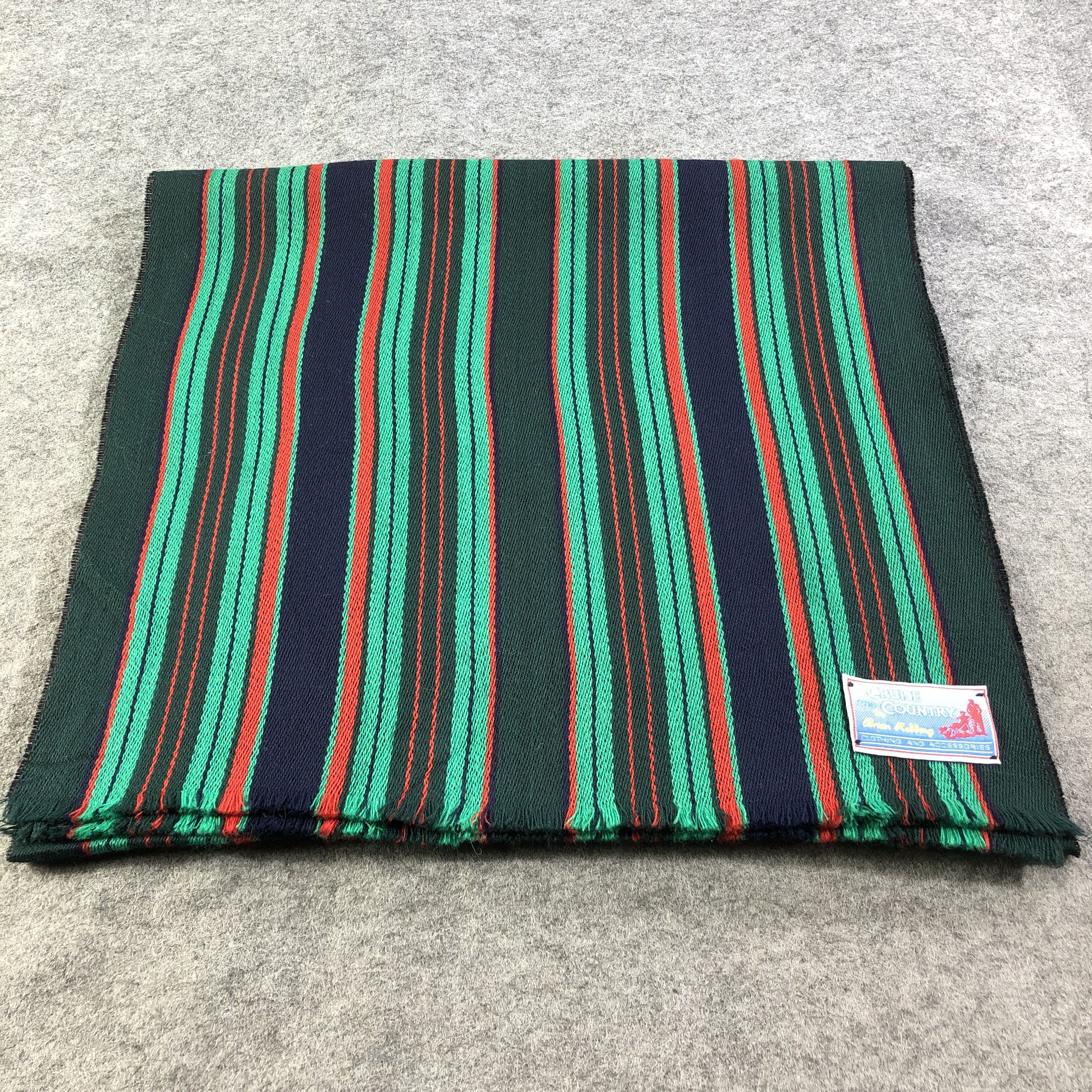 Vintage Cruise Country by Brian Redding Wool Scarf Muffler V1370 Size ONE SIZE - 3 Thumbnail
