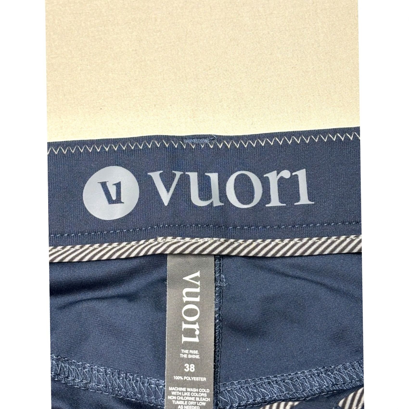Vuori Vuori Meta Pants Mens 38X30 Navy Blue Five-Pocket Chino V430 Meta Pant Casual Workwear Travel Mens Regular Size 38 Navy Blue Size US 38 / EU 54 - 3 Thumbnail