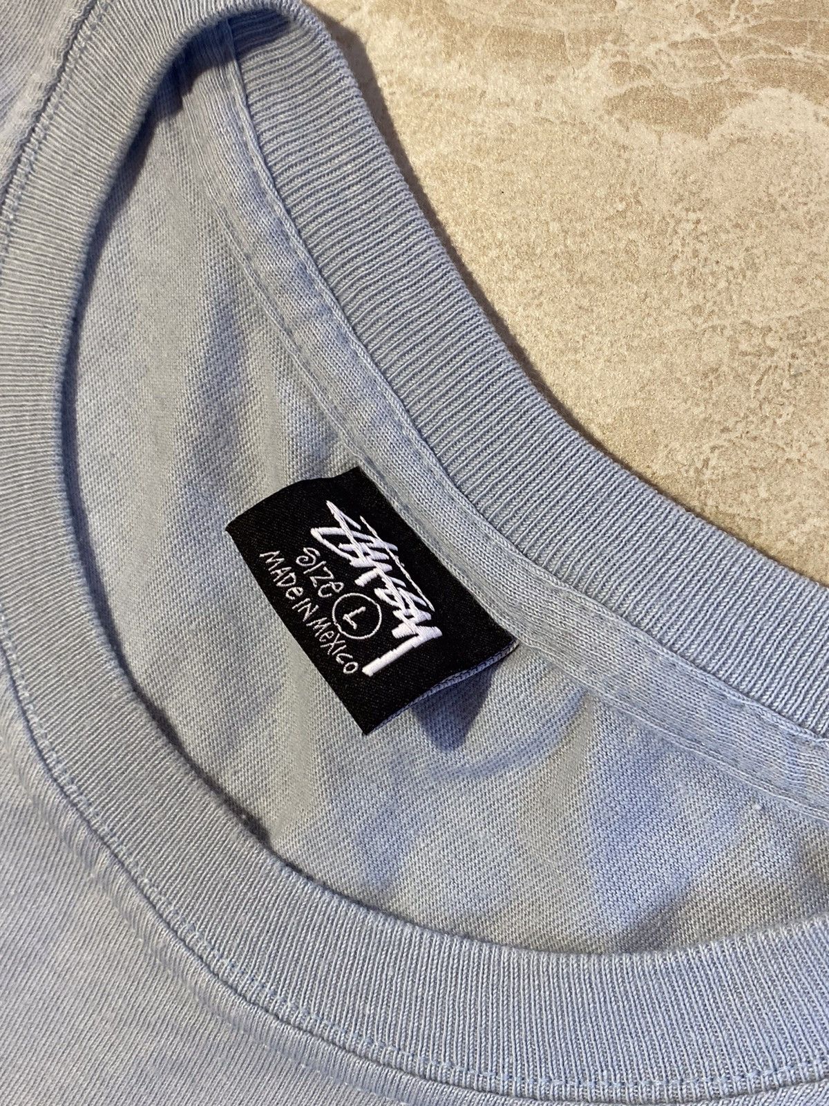 Stussy × Vintage Stussy y2k streetwear style city tour logo t-shirt Size US L / EU 52-54 / 3 - 6 Thumbnail