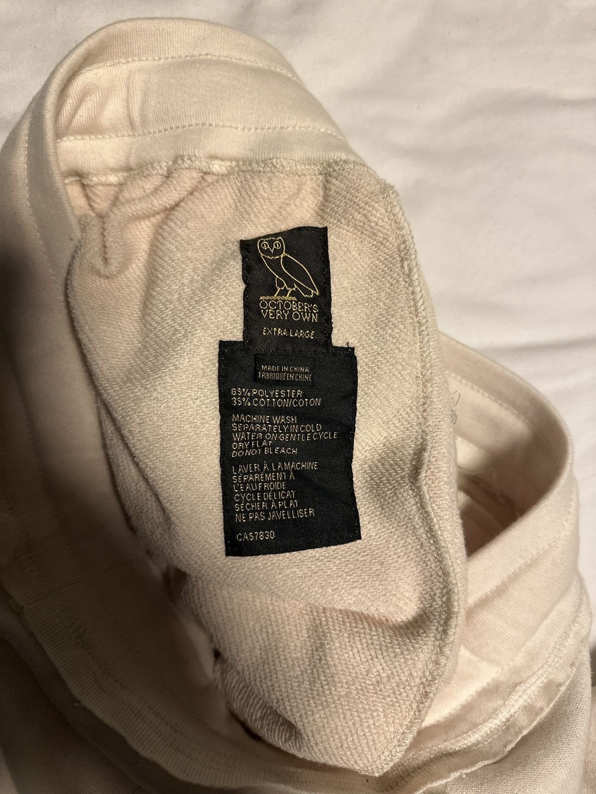 October's Very Own OVO FRENCH TERRY CROP SWEATPANT - X-Large (Summer 2016) Size US 38 / EU 54 - 4 Thumbnail