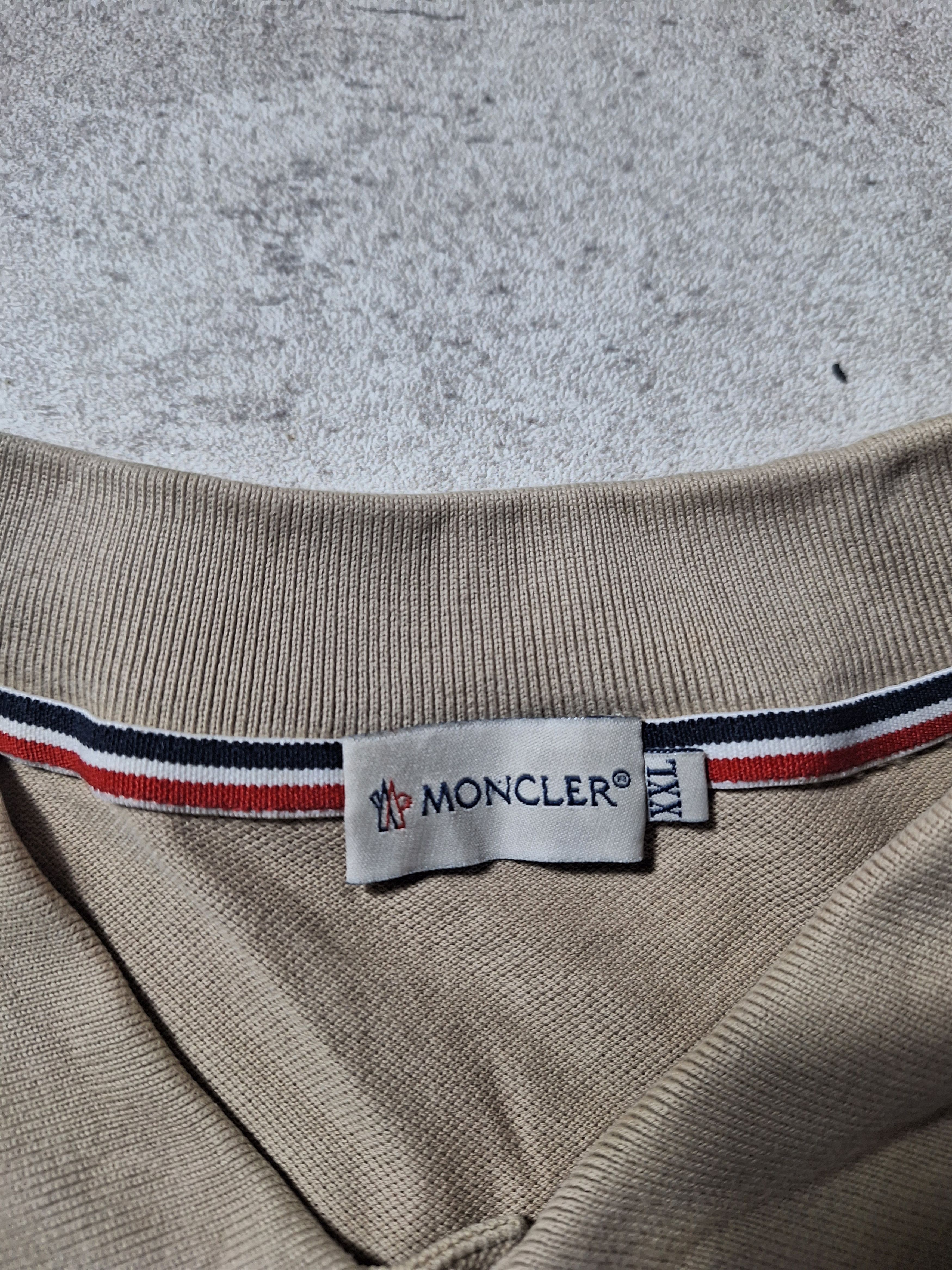 Moncler Maglia Polo Manica Corta Monclear Polo shirt Size US XXL / EU 58 / 5 - 3 Thumbnail