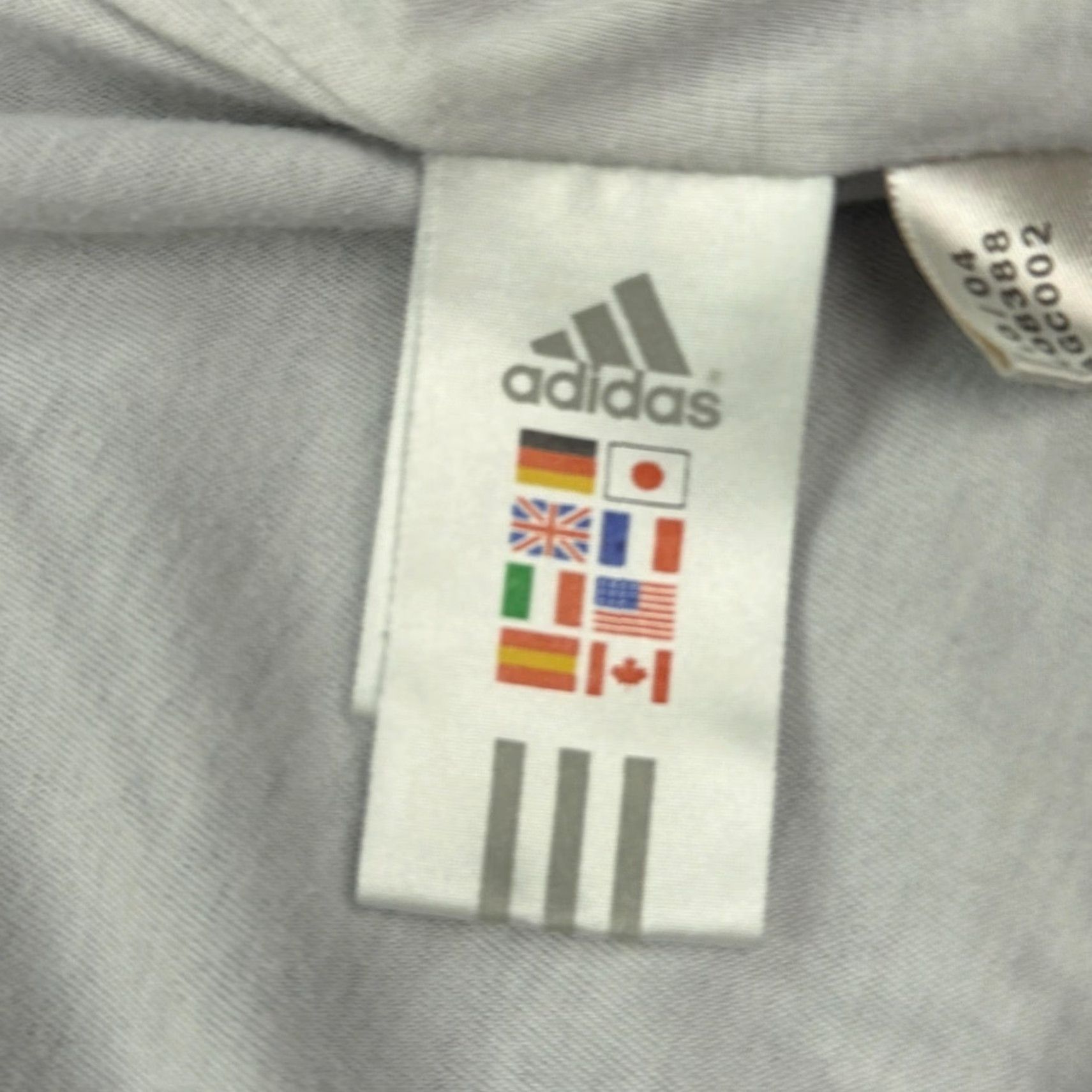 Adidas Adidas Jacket Mens 2XL Blue Full Zip Windbreaker 3 Stripes Athletic Lined Size US XXL / EU 58 / 5 - 5 Thumbnail