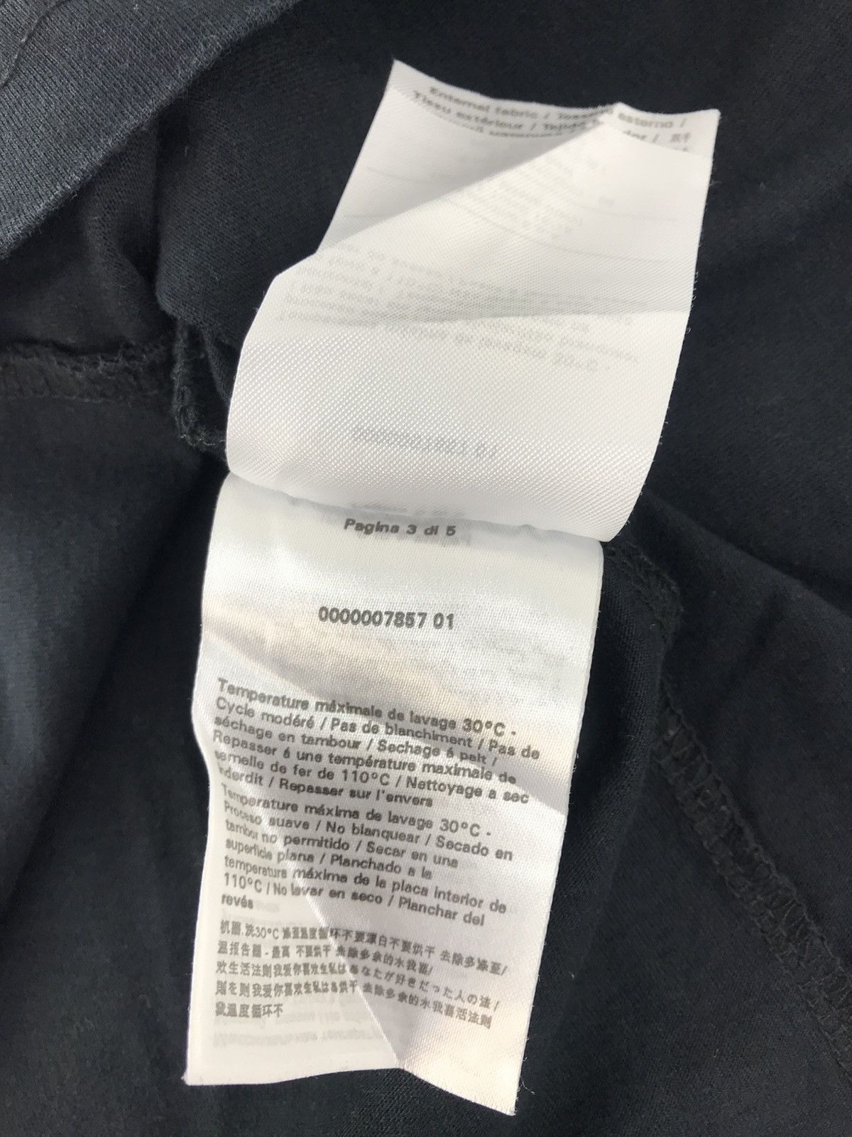 Valentino VLTN Valentino Spa Red Lettering Printed Black Tee T-shirt Size US L / EU 52-54 / 3 - 8 Thumbnail