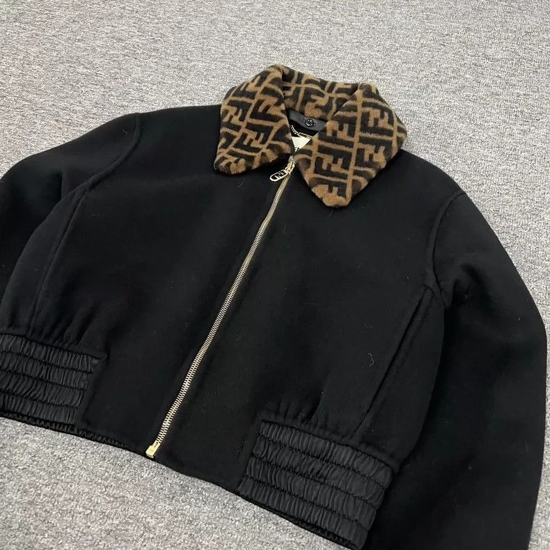 Fendi Fendi Removable Wool and Fur Jacket Size US M / EU 48-50 / 2 - 3 Thumbnail