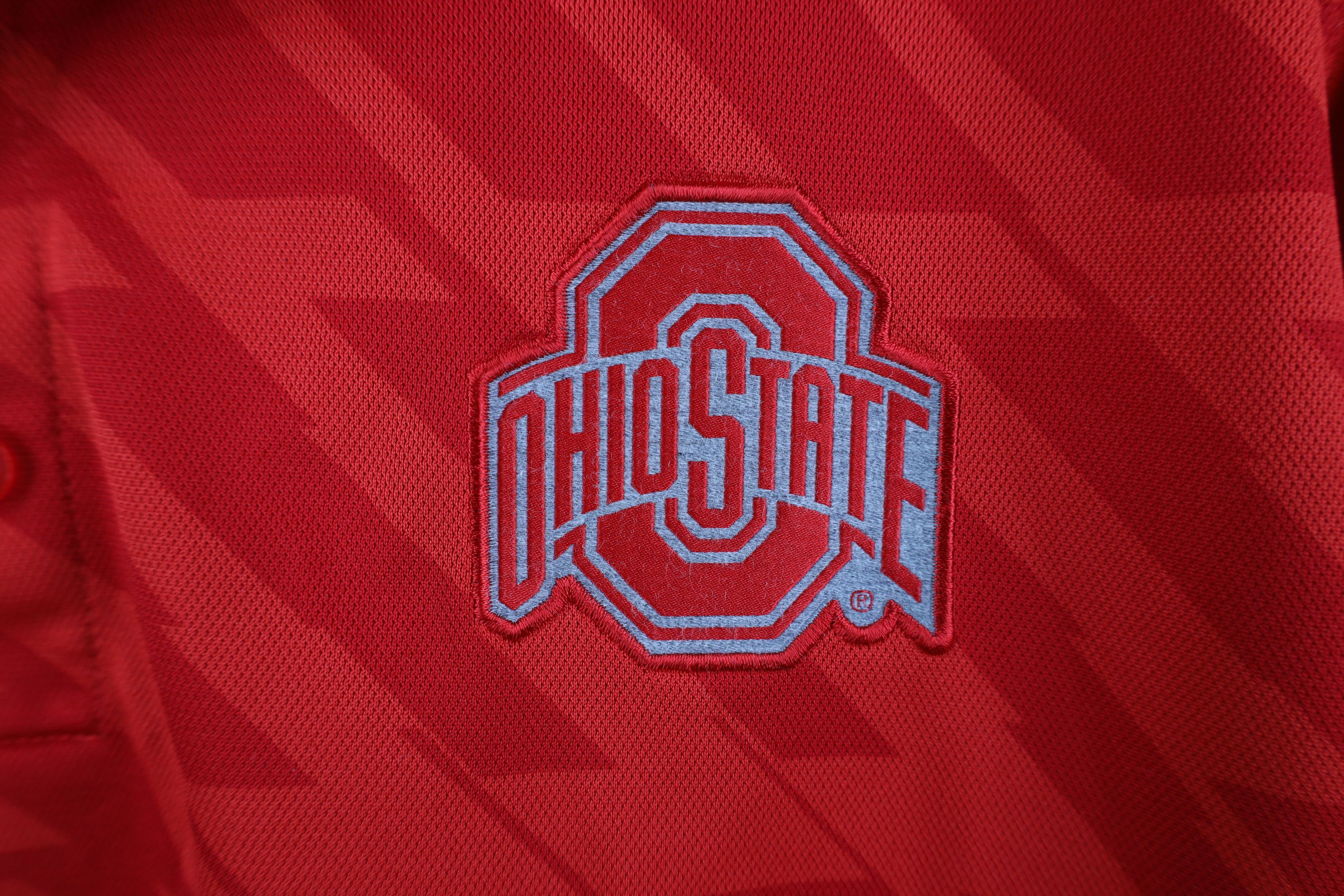 Nike Nike Ohio State University Football Knit Golf Polo Shirt Red Size US XL / EU 56 / 4 - 4 Thumbnail