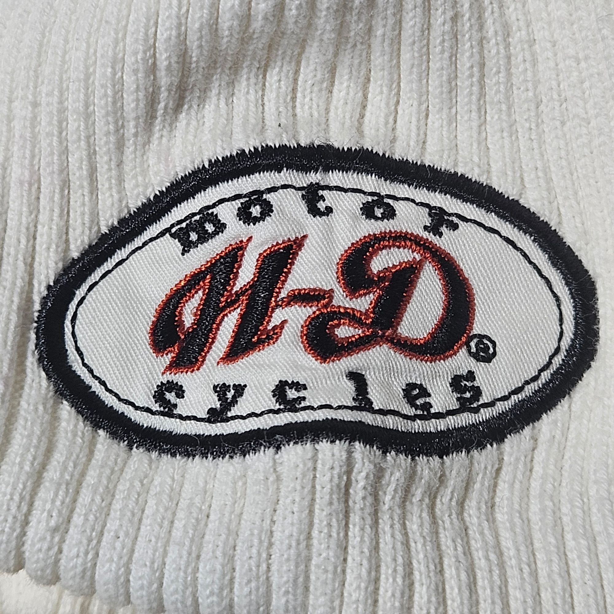 Harley Davidson VTG Harley-Davidson Women White Turtleneck Sweater S Y2K Str Size S / US 4 / IT 40 - 15 Thumbnail