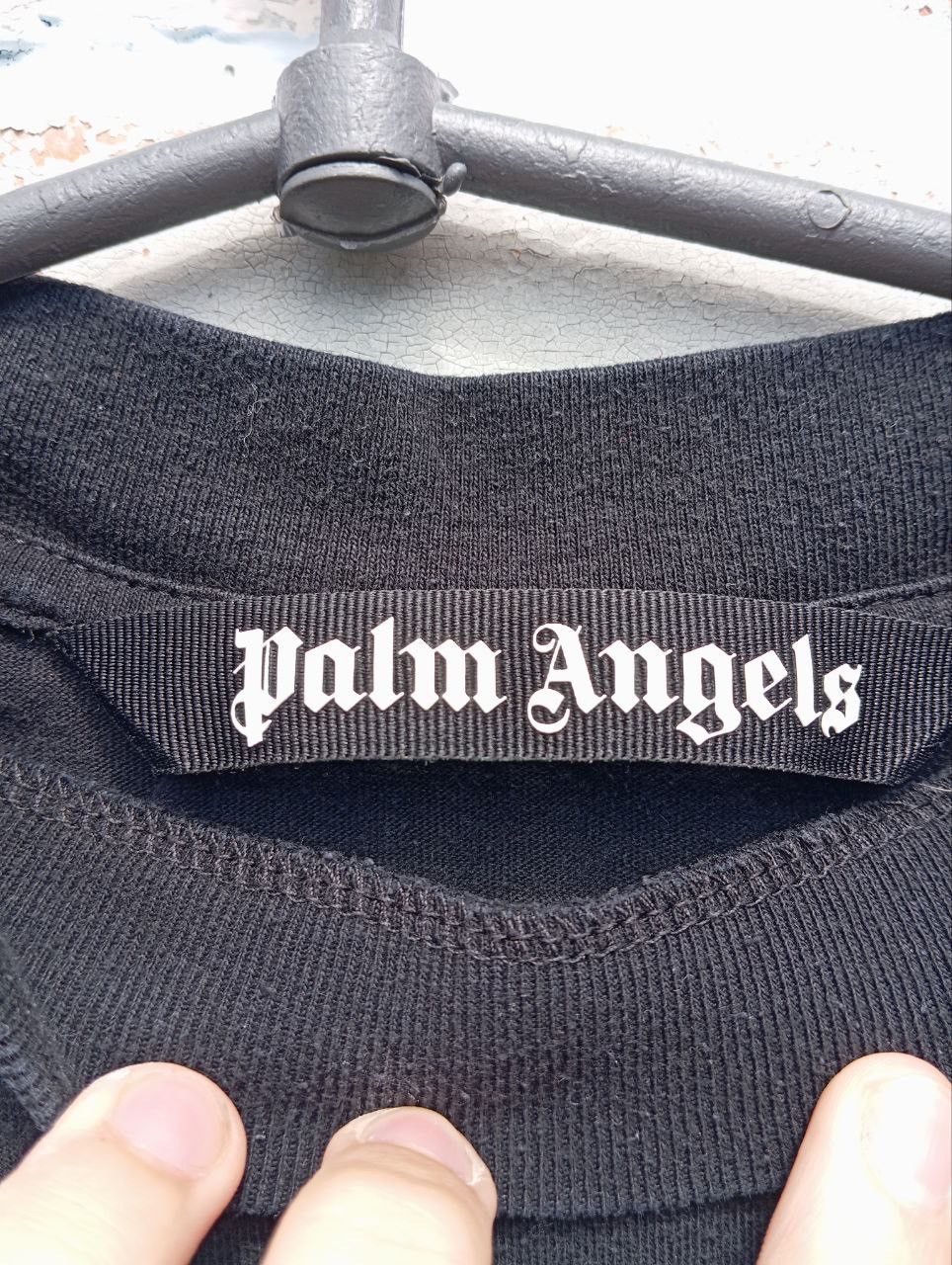 Palm Angels Palm Angels Hue Gothic Logo tee Size US S / EU 44-46 / 1 - 2 Thumbnail