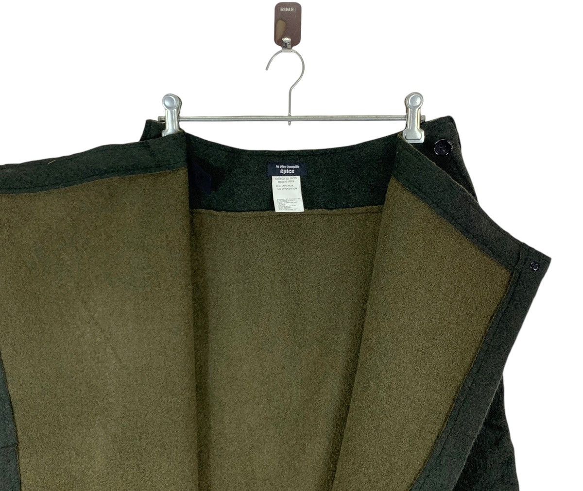 Japanese Brand × Yohji Yamamoto VINTAGE AU PERE TRANQUILLE EPICE JAPANESE BRAND SKIRTS Size 28" / US 6 / IT 42 - 10 Thumbnail