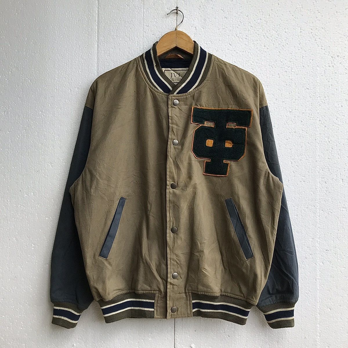 Japanese Brand Campux JVJ Made In Japan Varsity Jacket Size US L / EU 52-54 / 3 - 1 Thumbnail