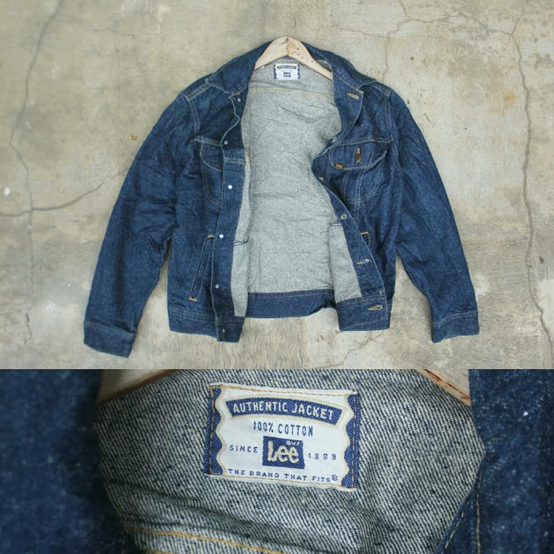 Lee Vintage Lee Authentic Jacket Size M Made in USA denim jeans Size US M / EU 48-50 / 2 - 4 Thumbnail