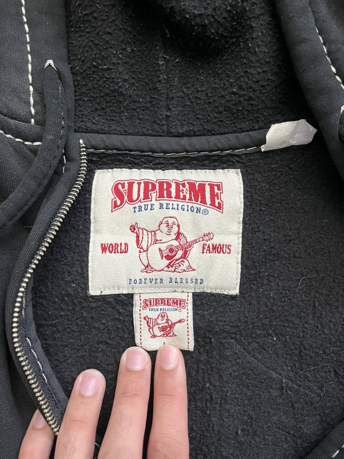 Supreme × True Religion Supreme True religion hoodie Size US L / EU 52-54 / 3 - 4 Thumbnail