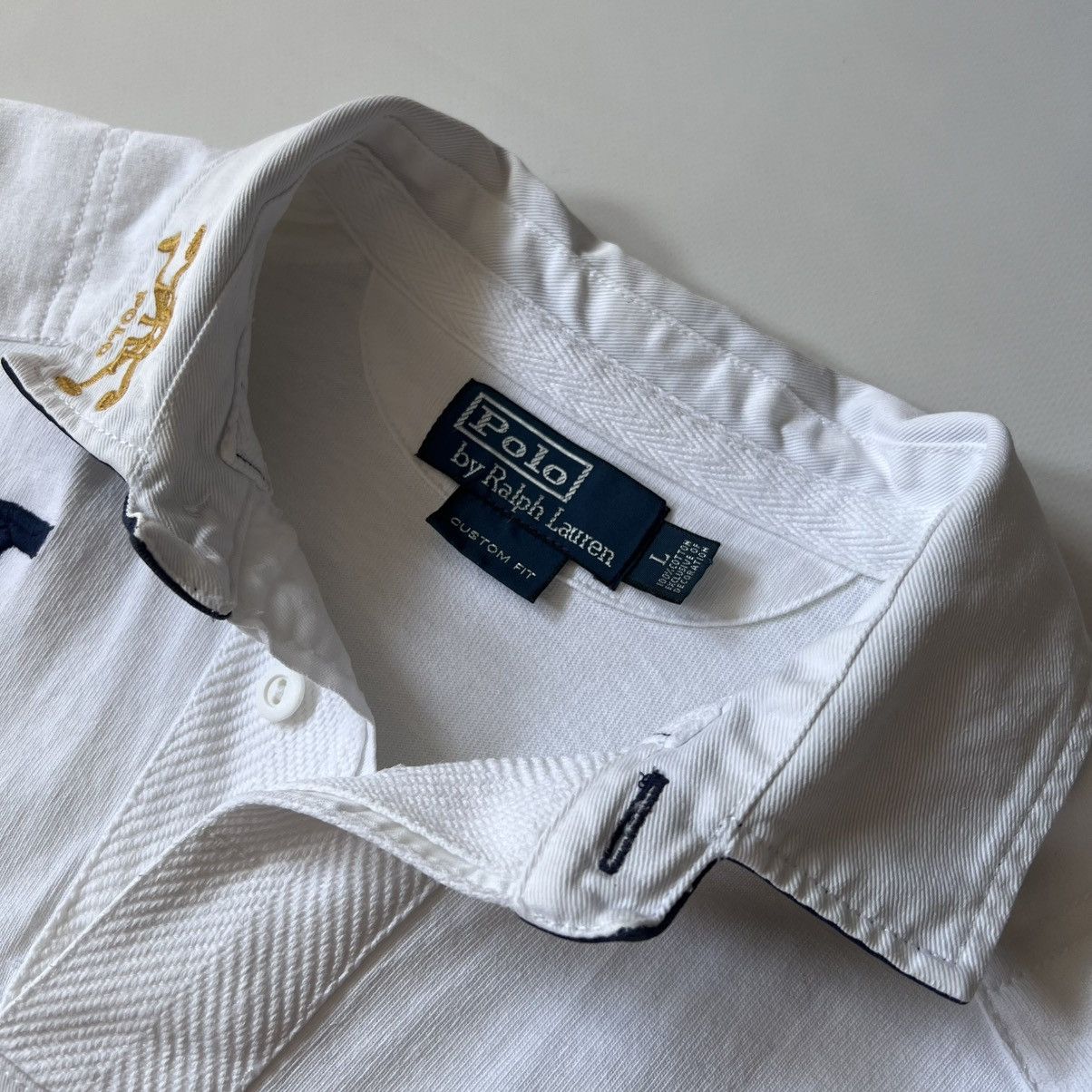 Polo Ralph Lauren Vintage Rare Ralph Lauren Mercer rugby shirt Size US L / EU 52-54 / 3 - 4 Thumbnail