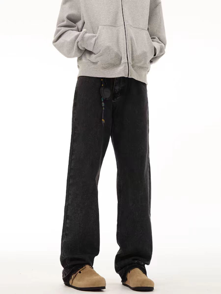 Japanese Brand × Vintage Black High Street Vintage Loose Fit Jeans Size US 30 / EU 46 - 2 Thumbnail