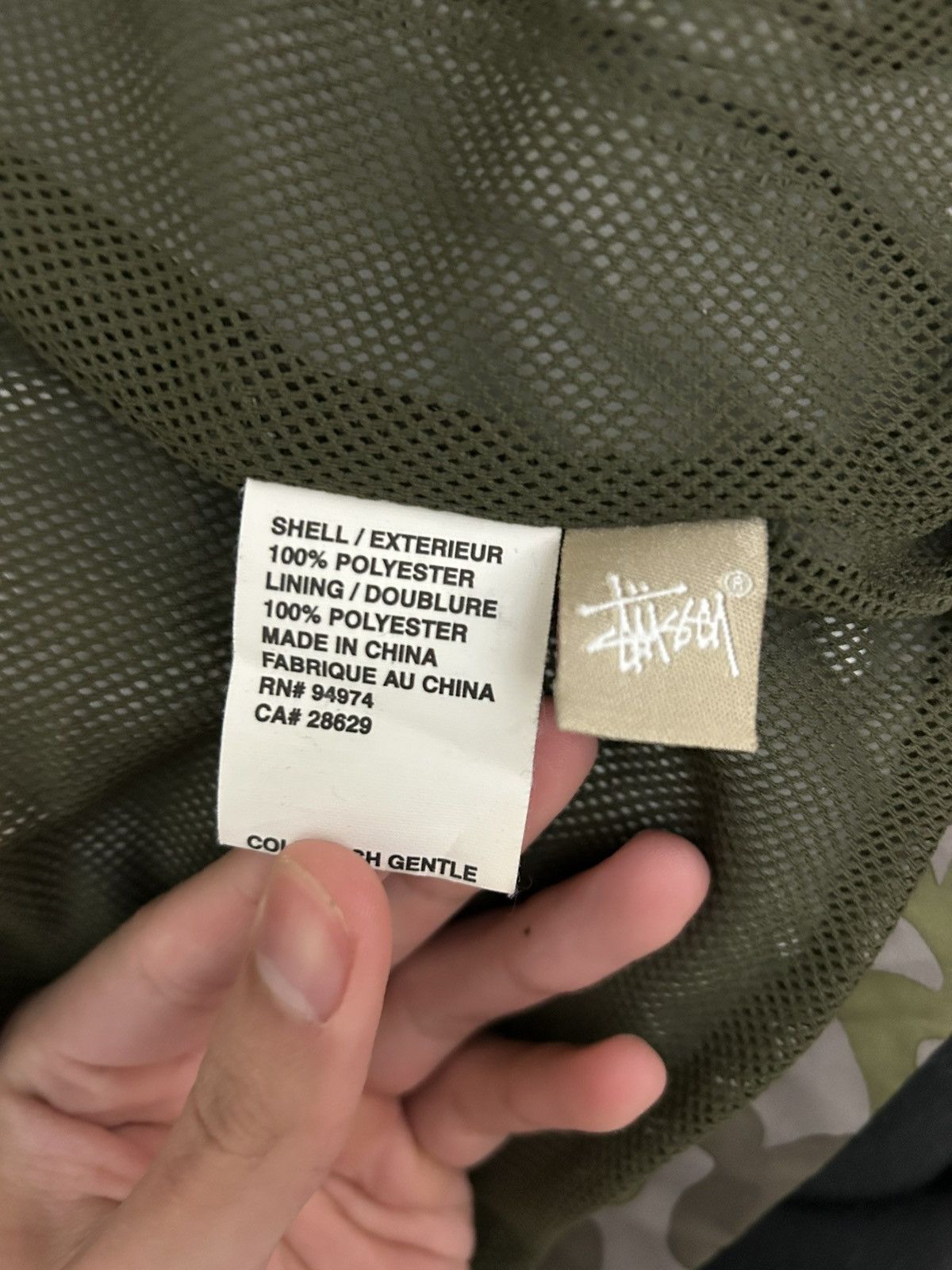 Stussy Stussy Camo Windbreaker Jacket Size US M / EU 48-50 / 2 - 5 Thumbnail