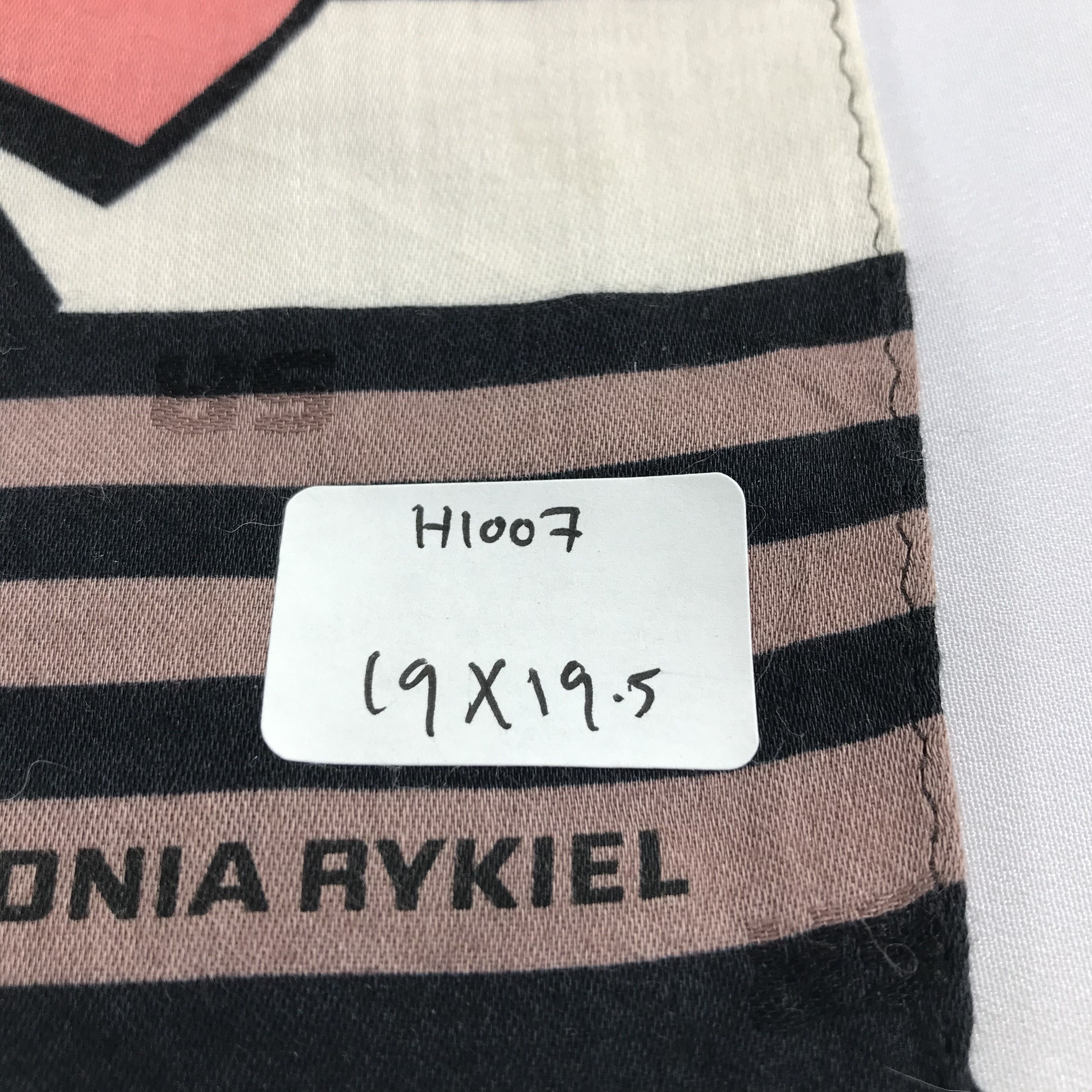 Sonia Rykiel Sonia Rykiel Handkerchief Neckerchief Bandana H1007 Size ONE SIZE - 6 Thumbnail