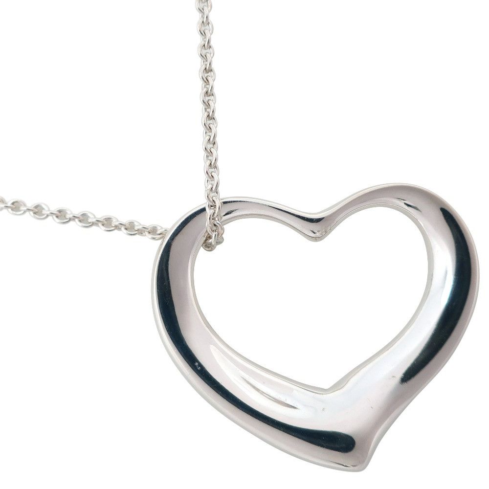 Tiffany & Co. Tiffany & Co. Tiffany Open Heart Necklace Metal Necklace Size ONE SIZE - 1 Thumbnail