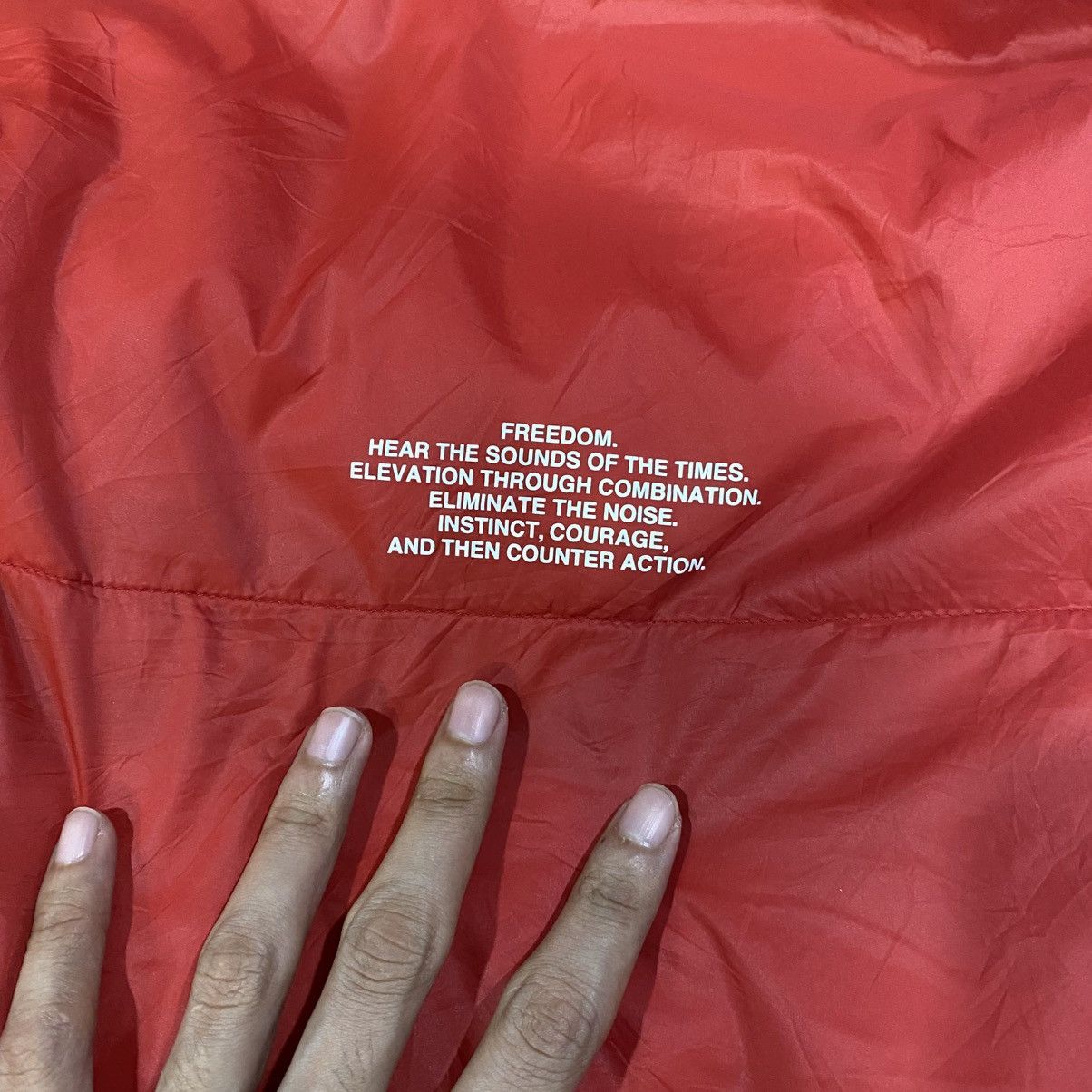 Japanese Brand × Undercover Undercover GU Padded Puffer Jacket Red M Size US M / EU 48-50 / 2 - 12 Thumbnail